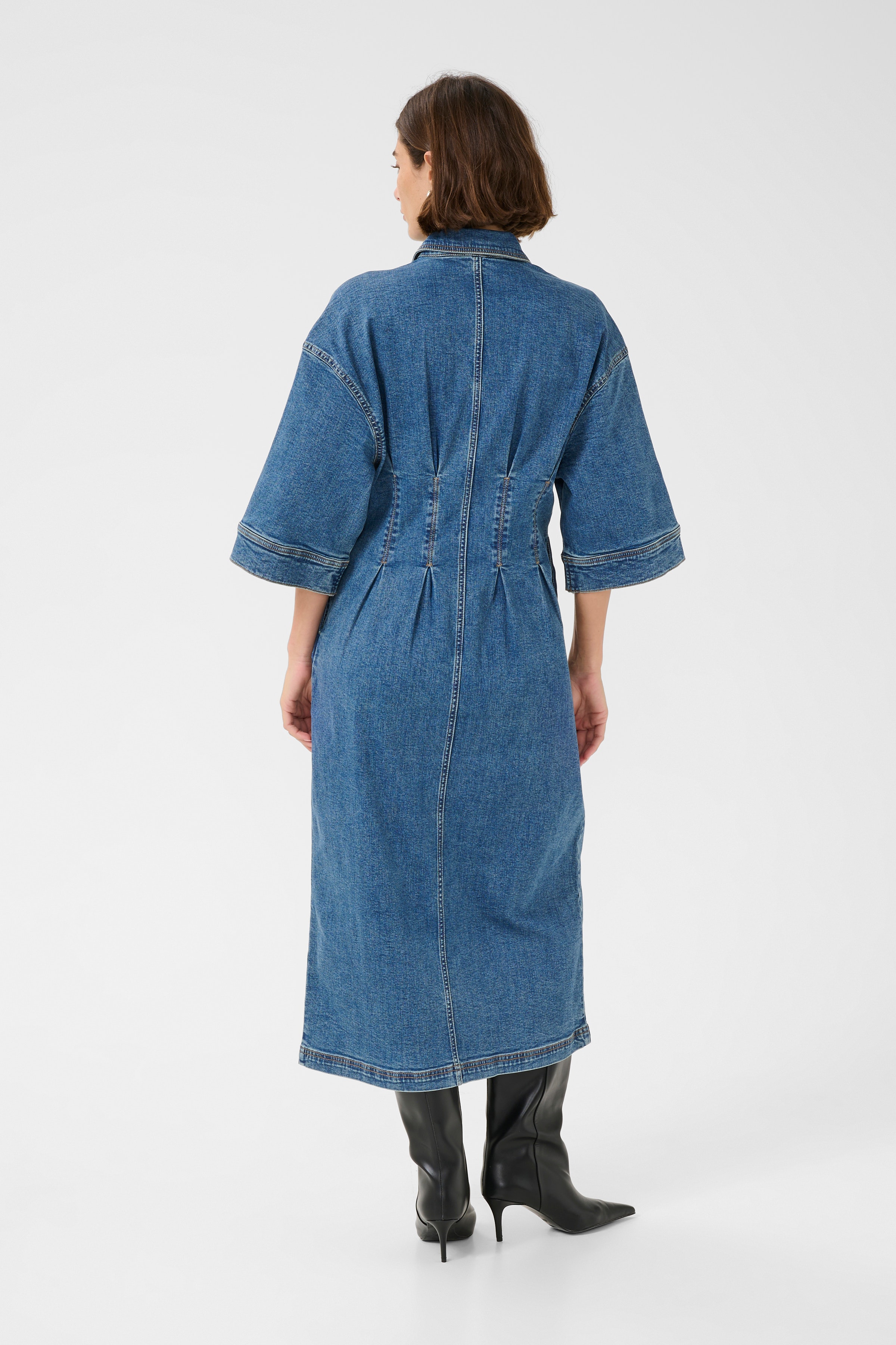CUcyrine Denimkjole LOOKBOOK BACK 50111986-107026