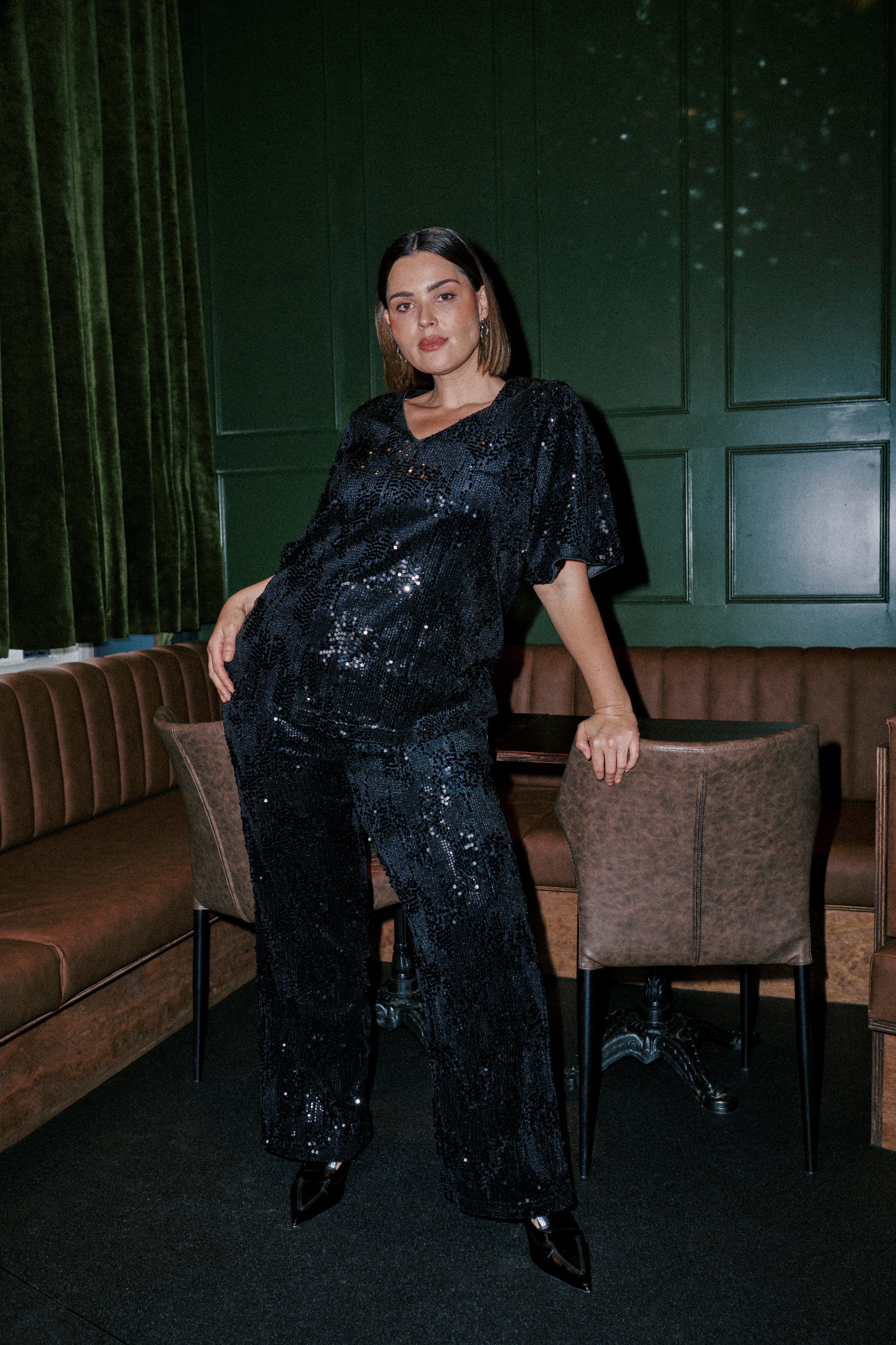 KCnicoleen T-shirt À Paillettes LOCATION NONE 10582727-100121