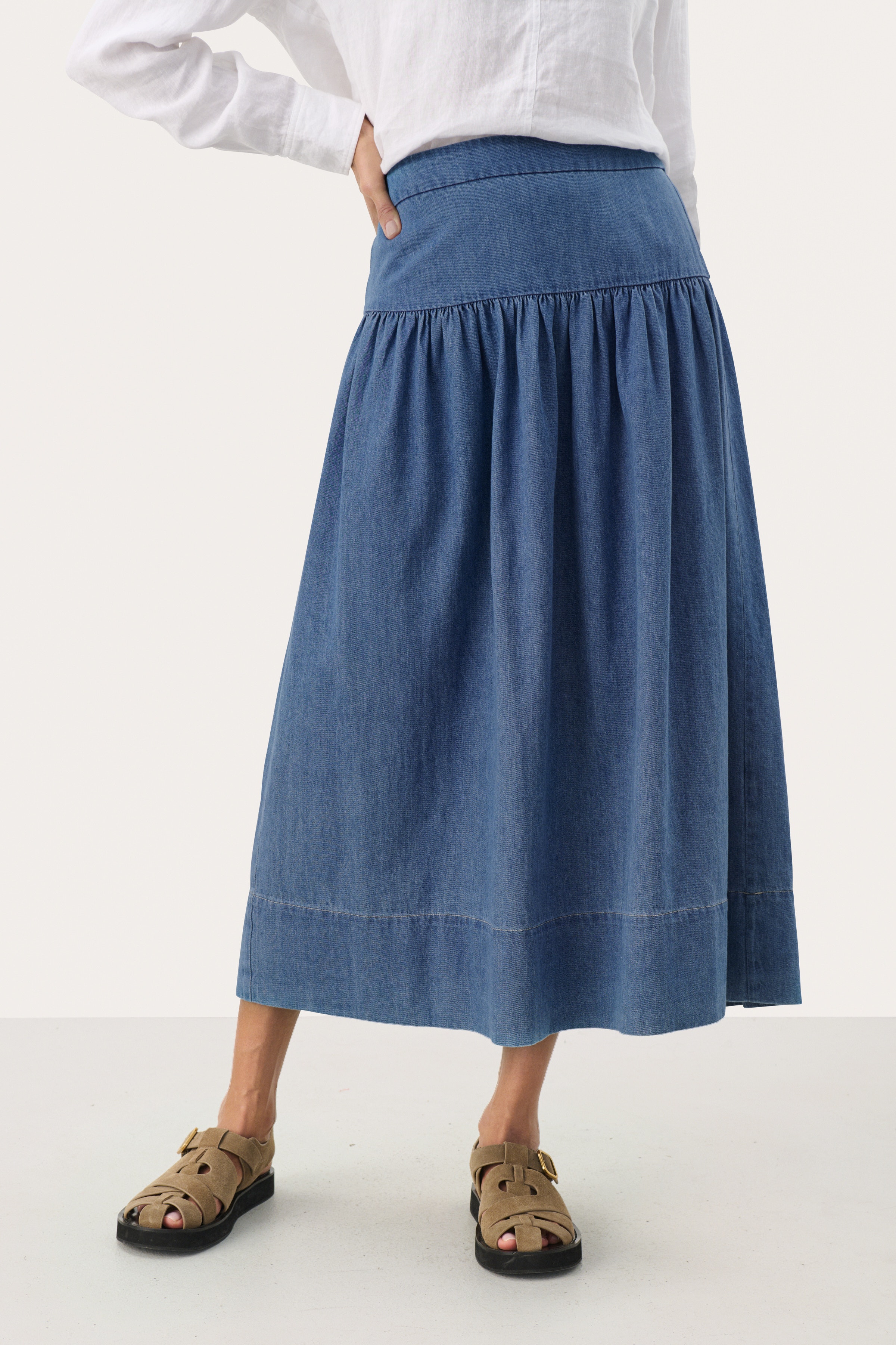 NelliaPW Denim Rok LOOKBOOK FRONT 30309348-300156