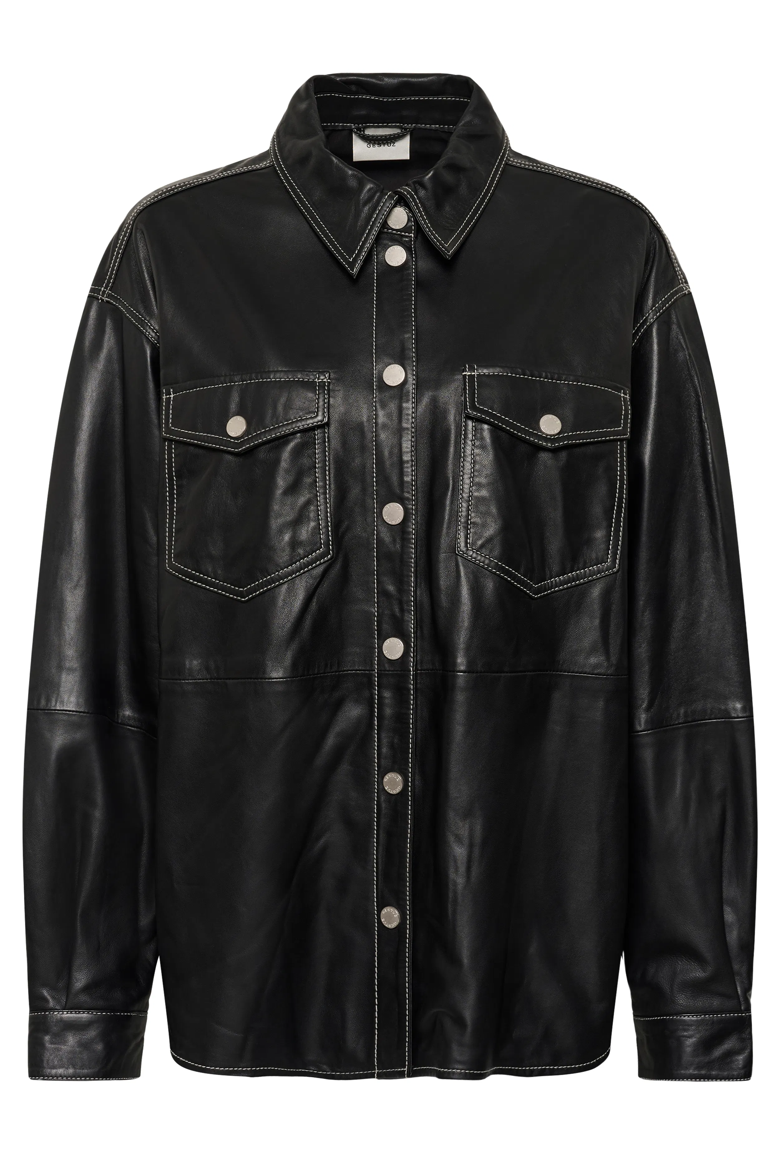 GZmargo Leather shirt PACK FRONT 10910862-100017