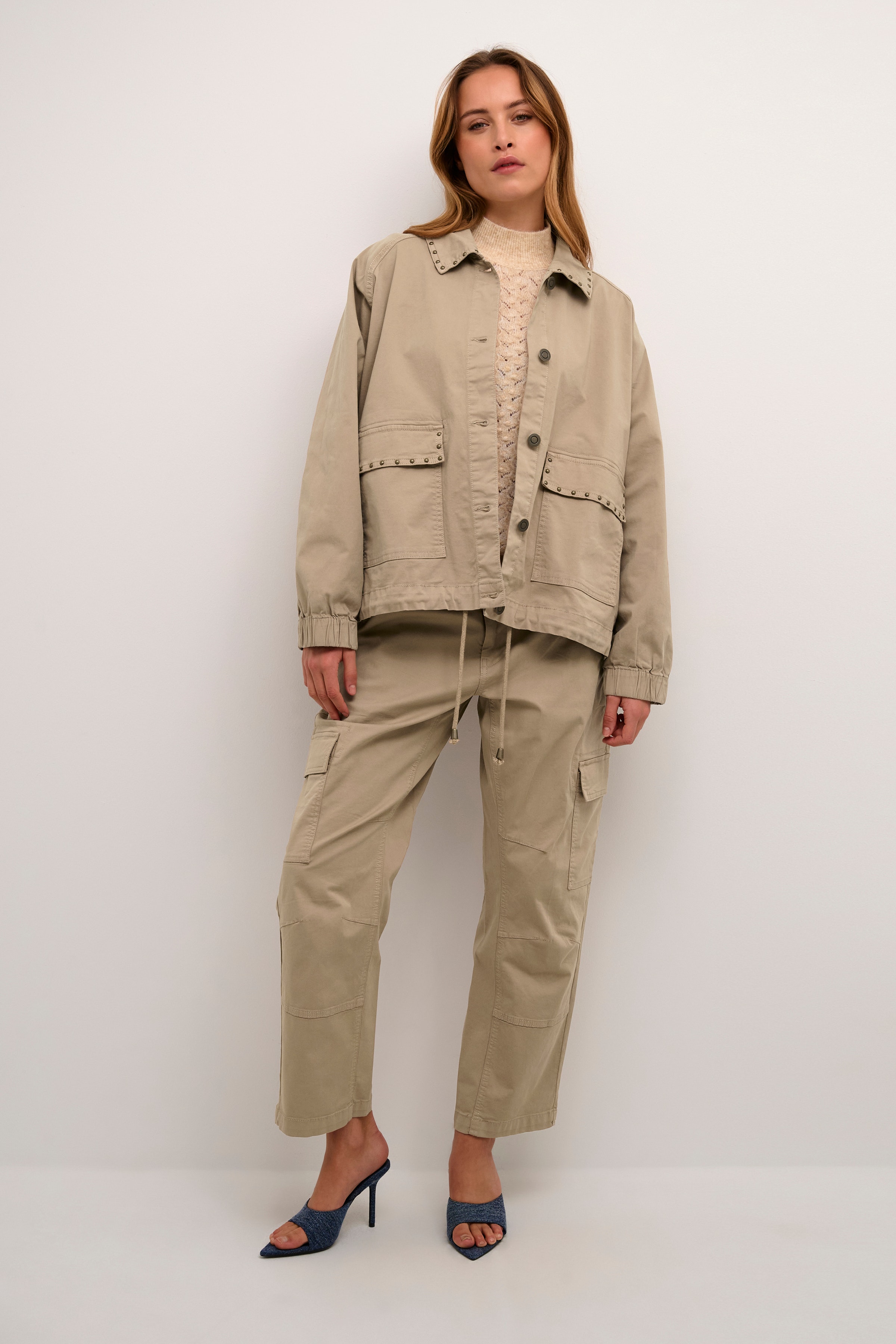 CUracy Casual jakke LOOKBOOK FRONT 50110830-171009