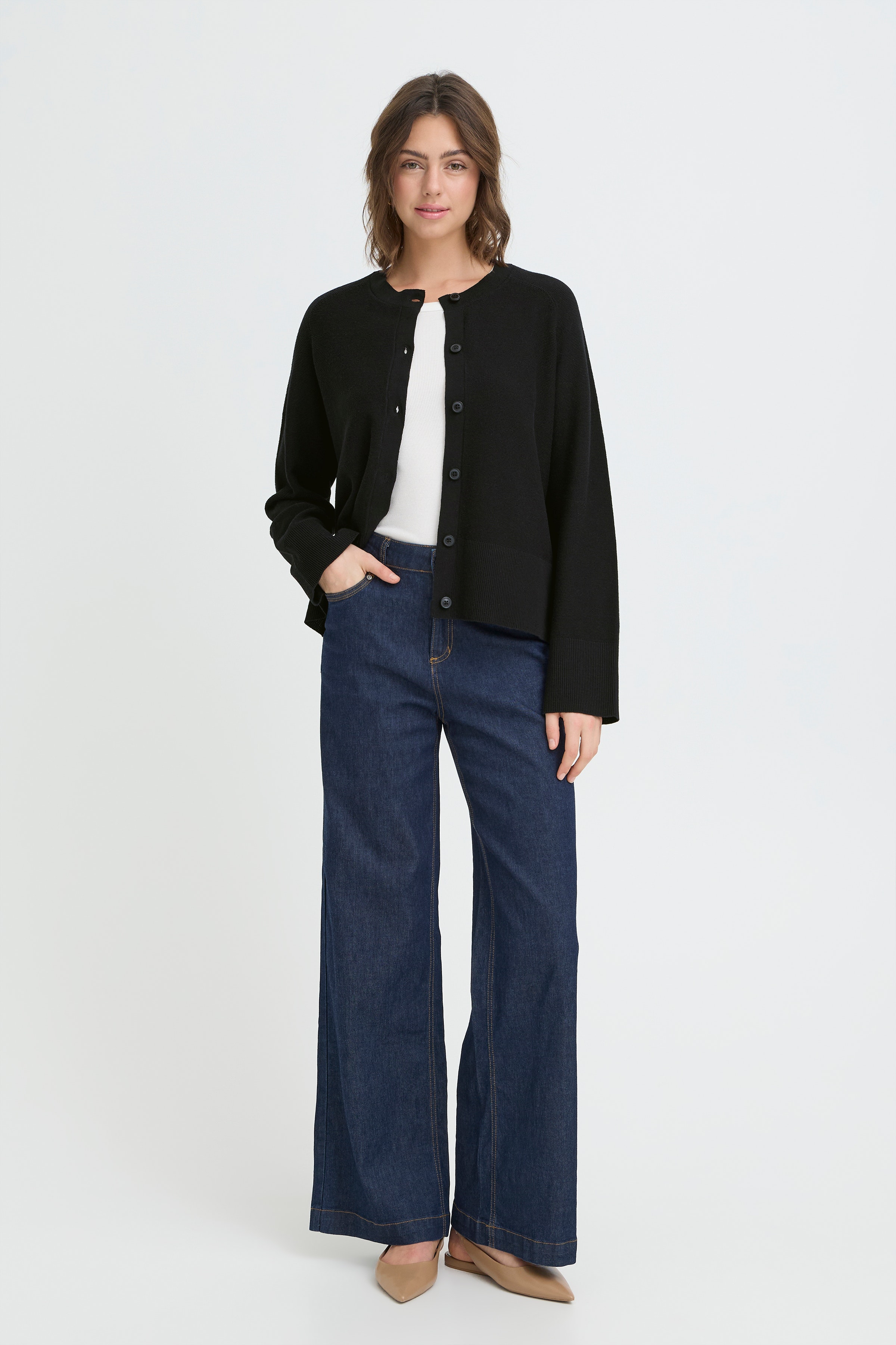 FRSINJA Cardigan LOOKBOOK FRONT 20617474-200113