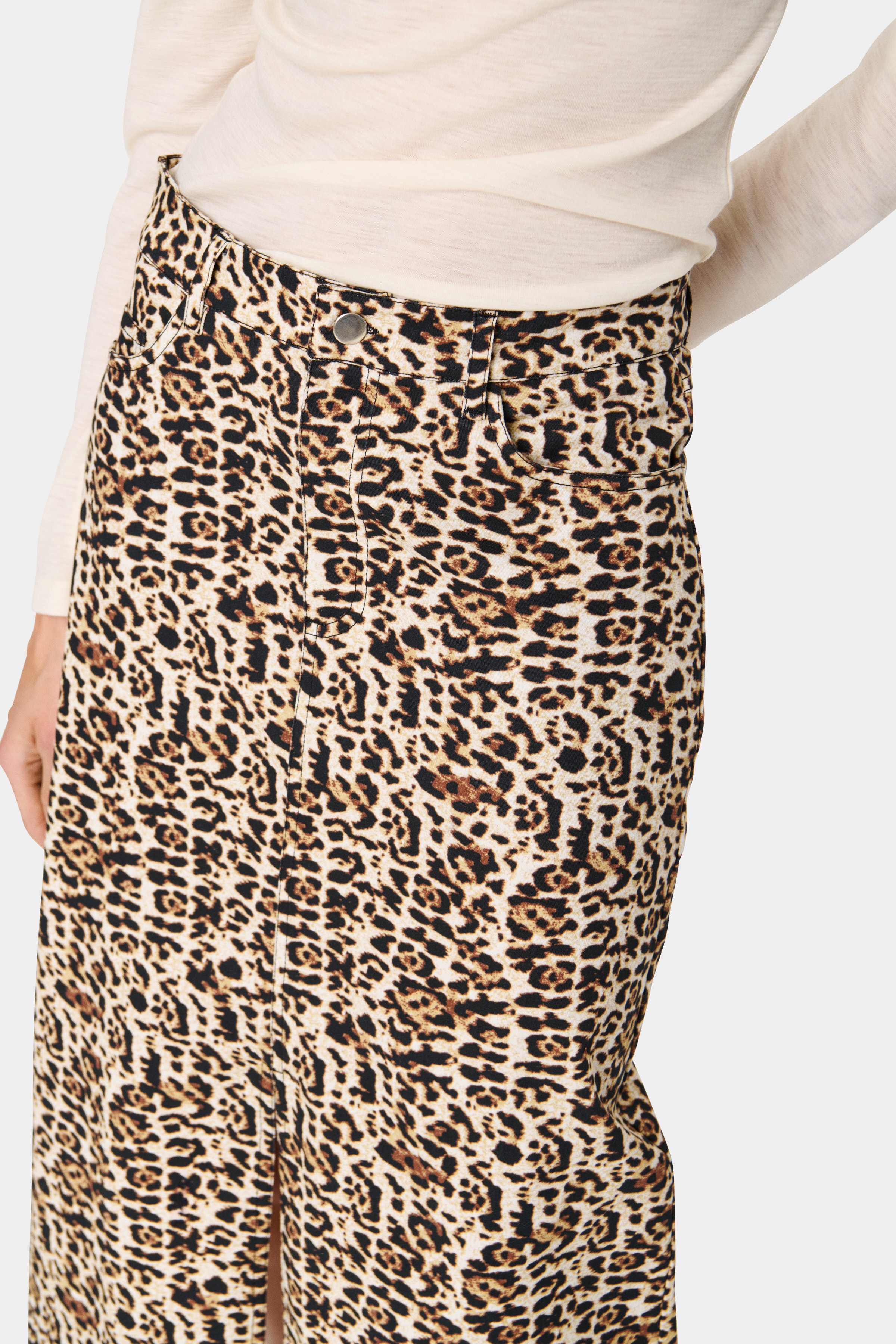 ZeekaSZ Leopard Nederdel LOOKBOOK DETAIL 30514044-303847