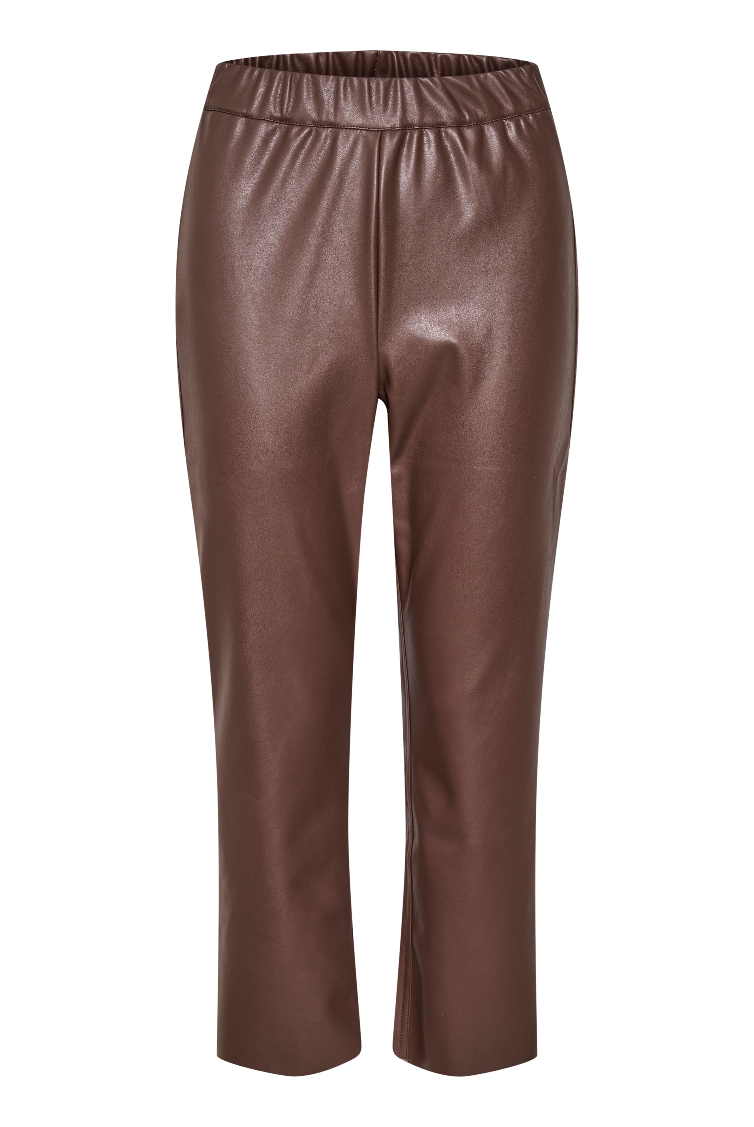 KAvirisa Fake Leather HW Pants Casual PACK FRONT 10505806-100121