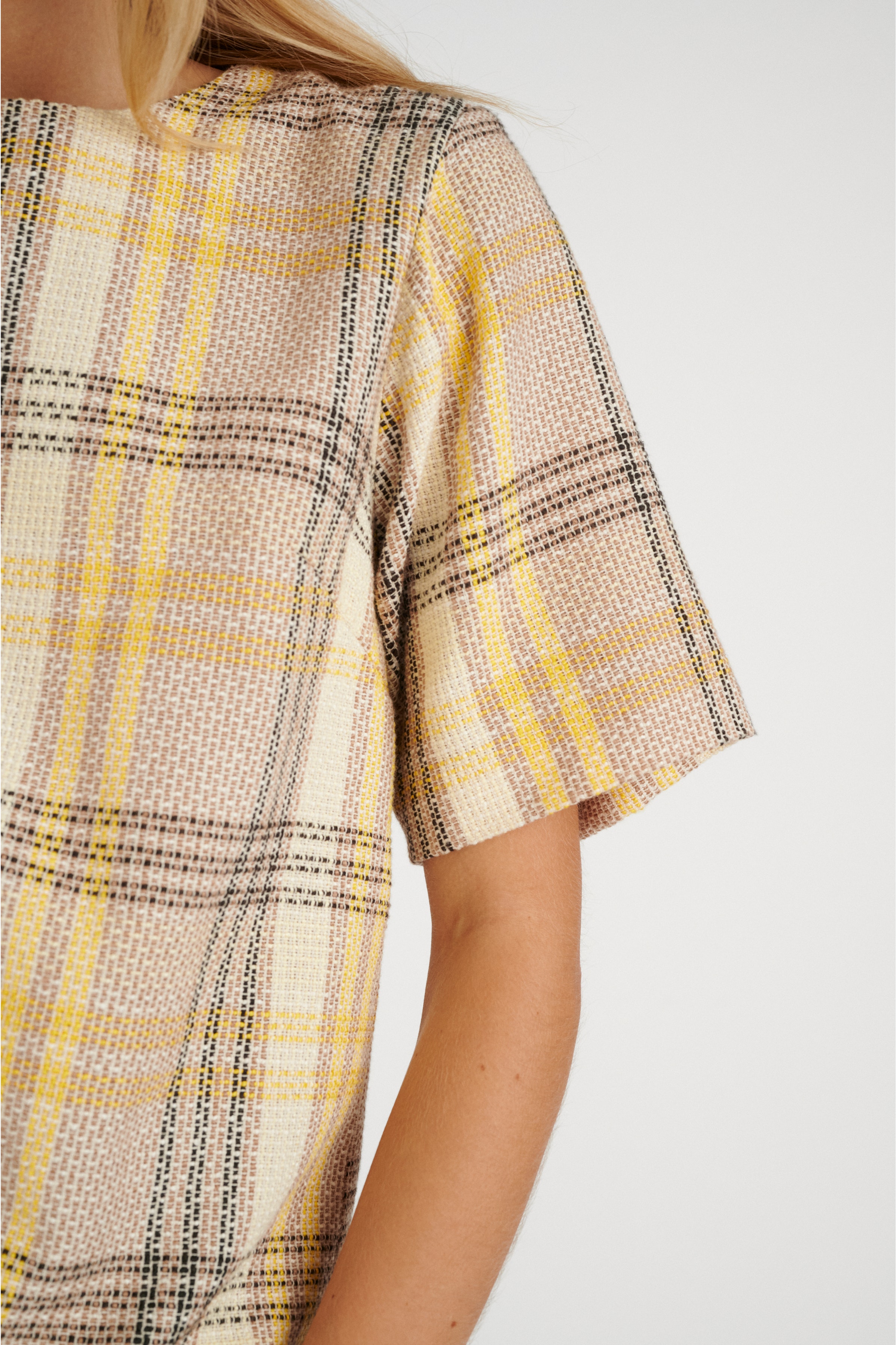 PerleIW Kurzarm-Bluse LOOKBOOK DETAIL 30107132-300371