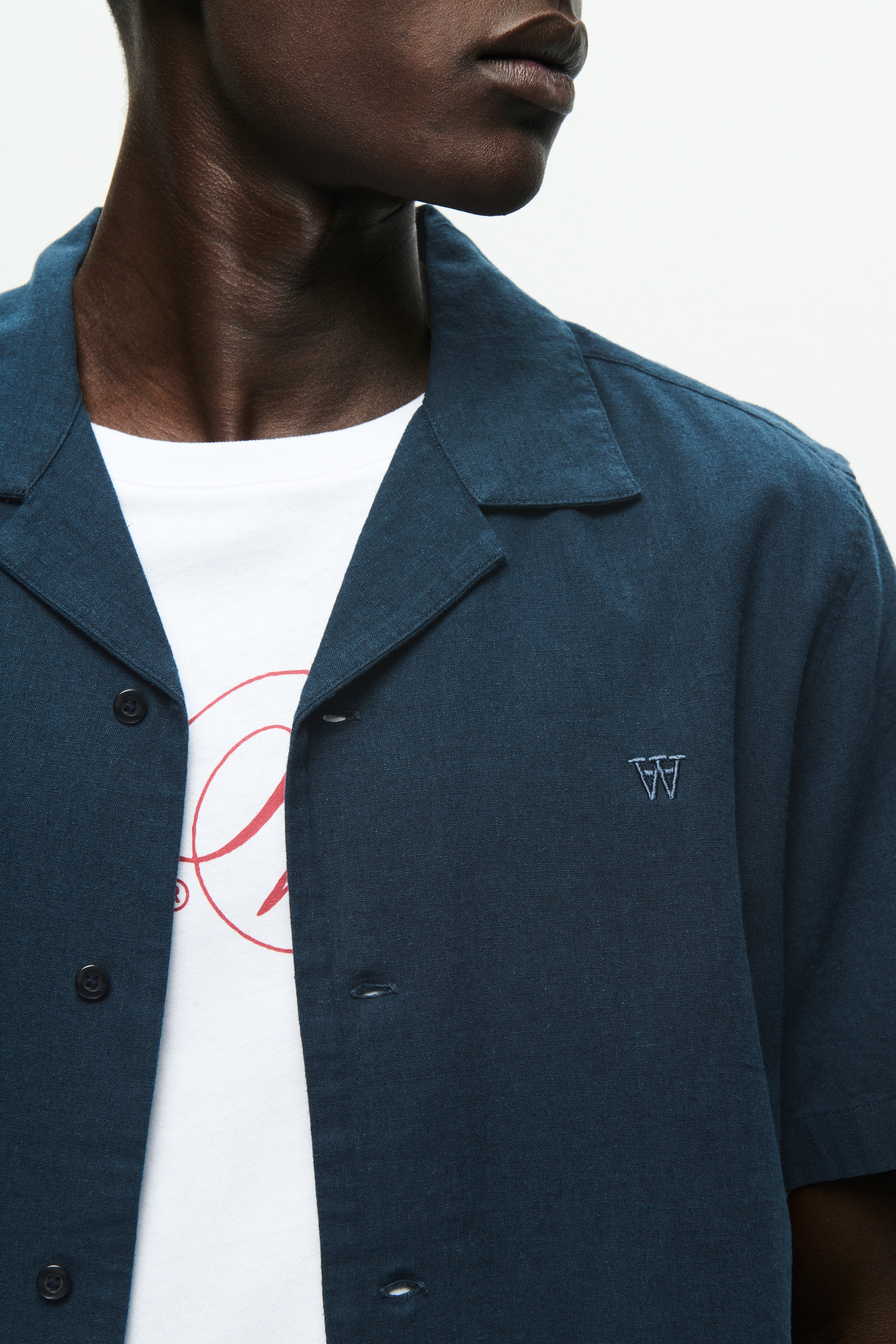 WWaaron Hør Skjorte LOOKBOOK DETAIL 30251403-194011