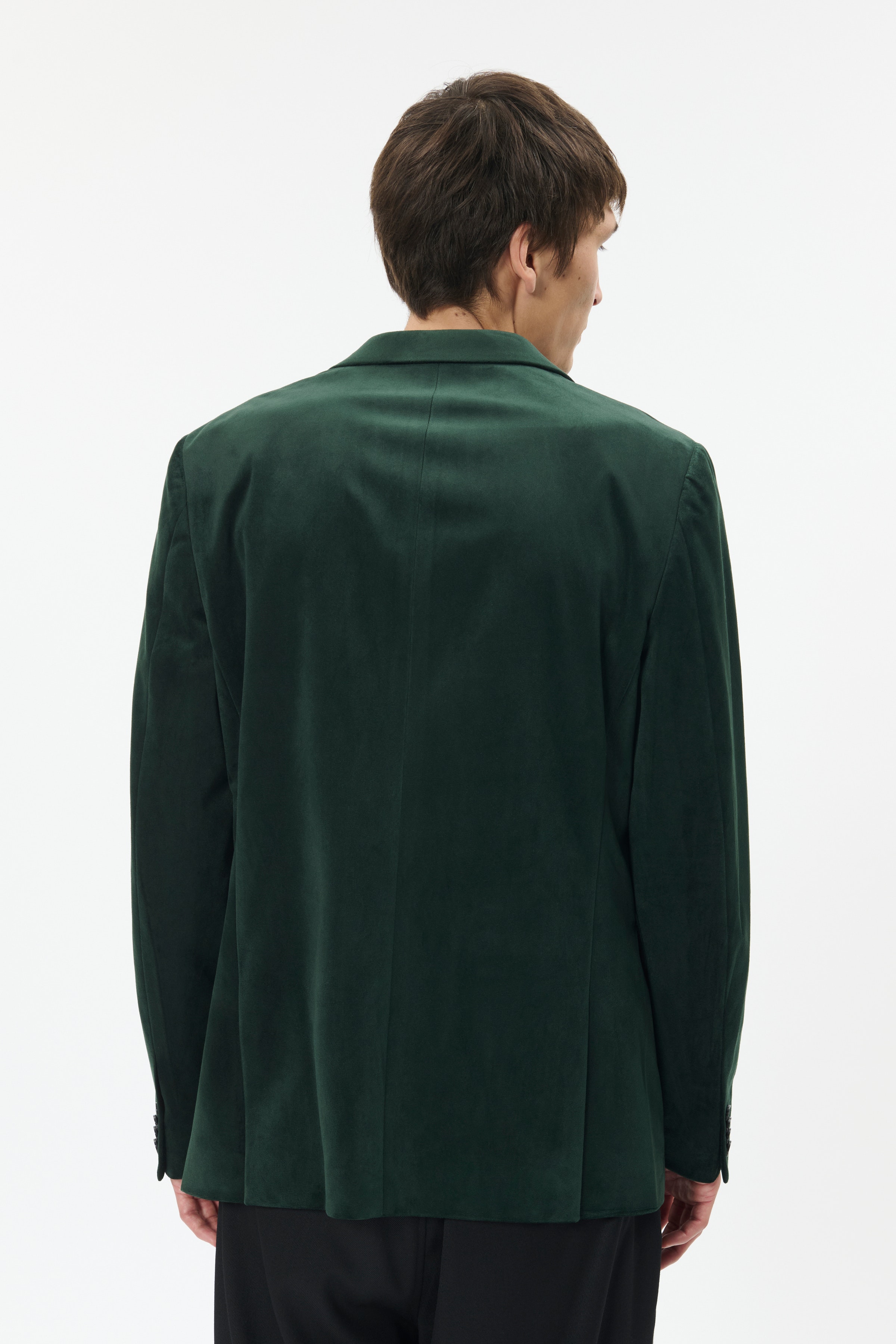 MAgeorge Velour Blazer LOOKBOOK BACK 30205027-195350