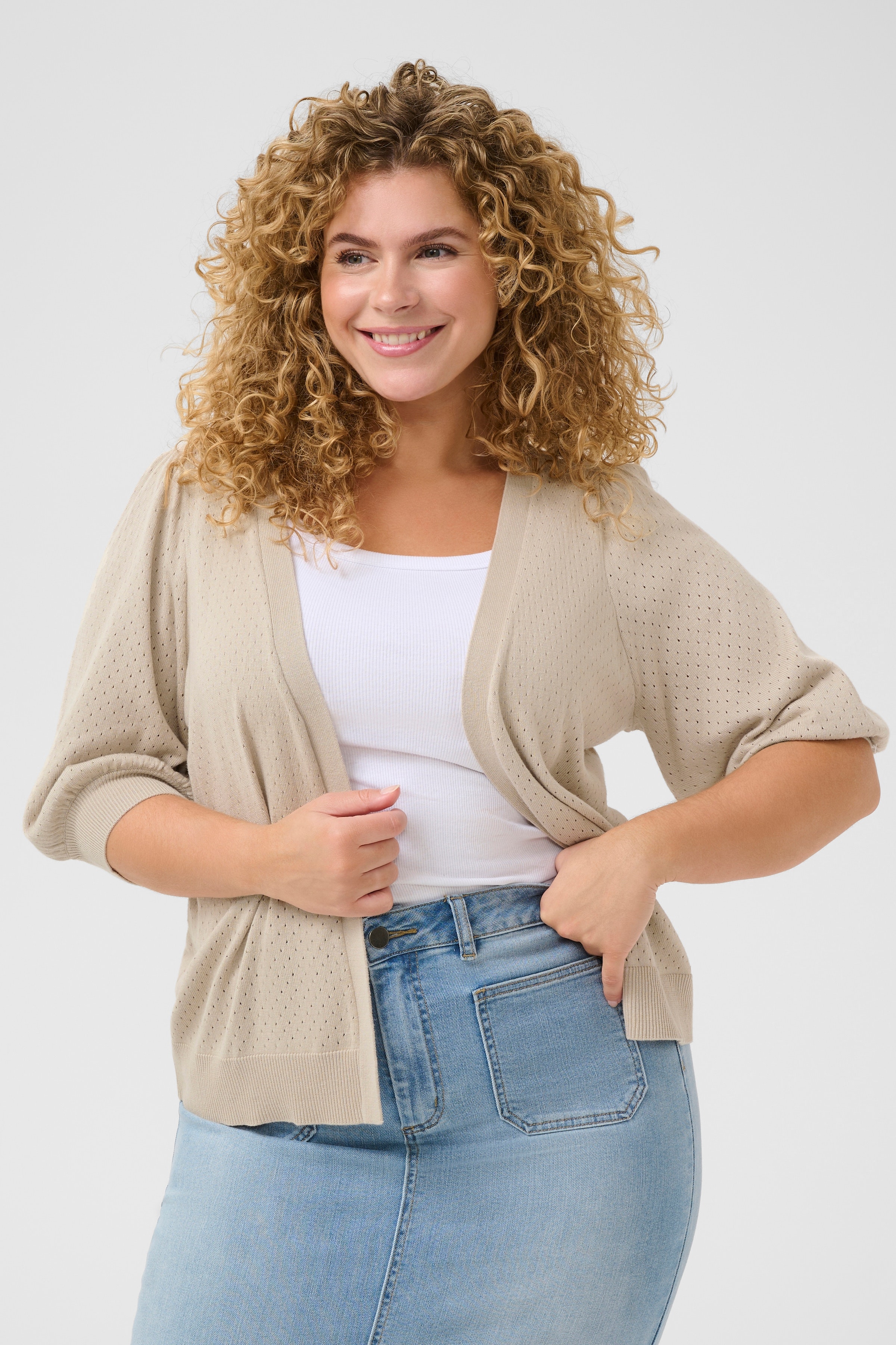 KCdalina Cardigan/Gilet LOOKBOOK FRONT 10580885-151305