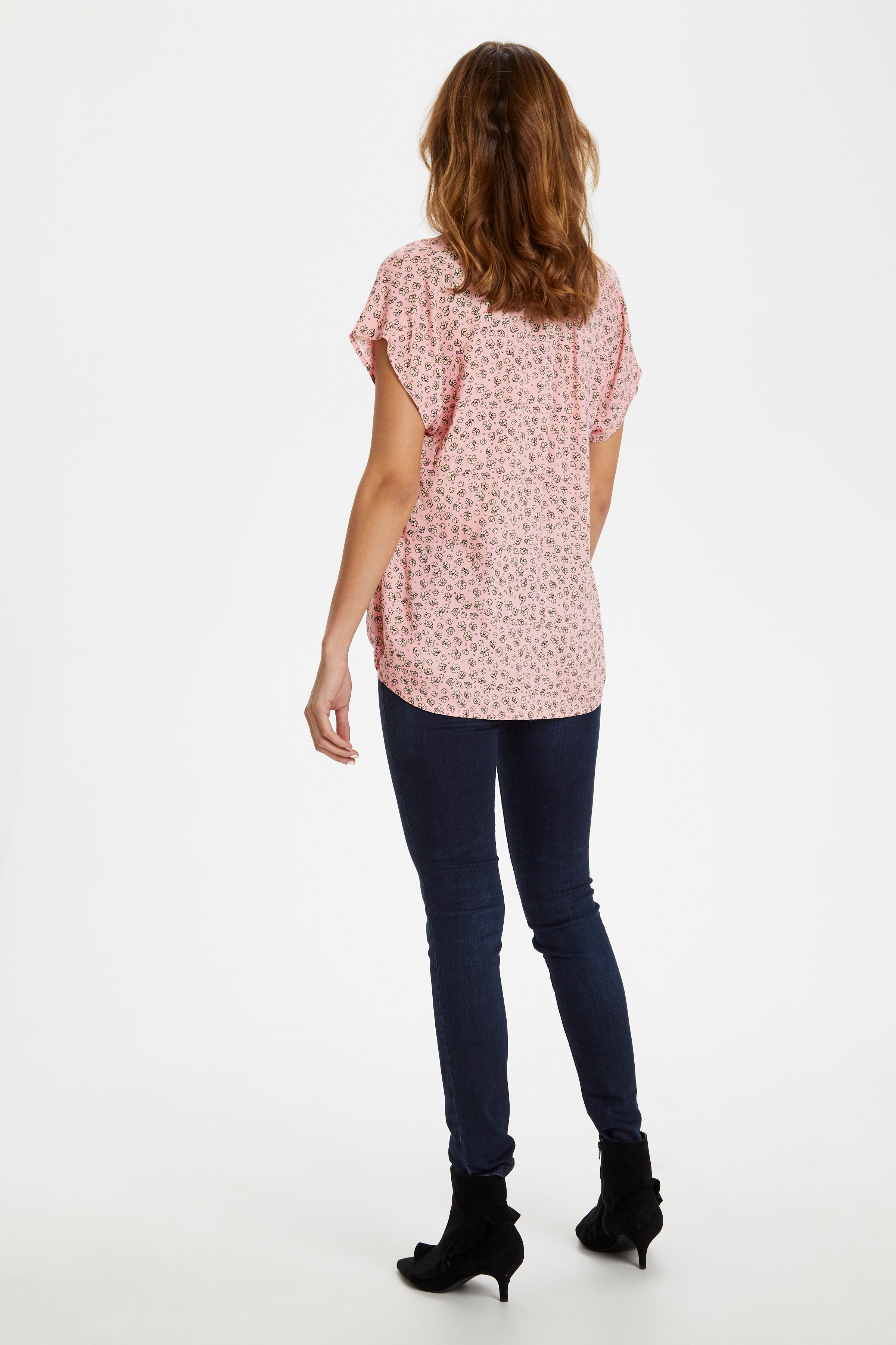 Blouse with short sleeve LOOKBOOK BACK 50106738-5150606