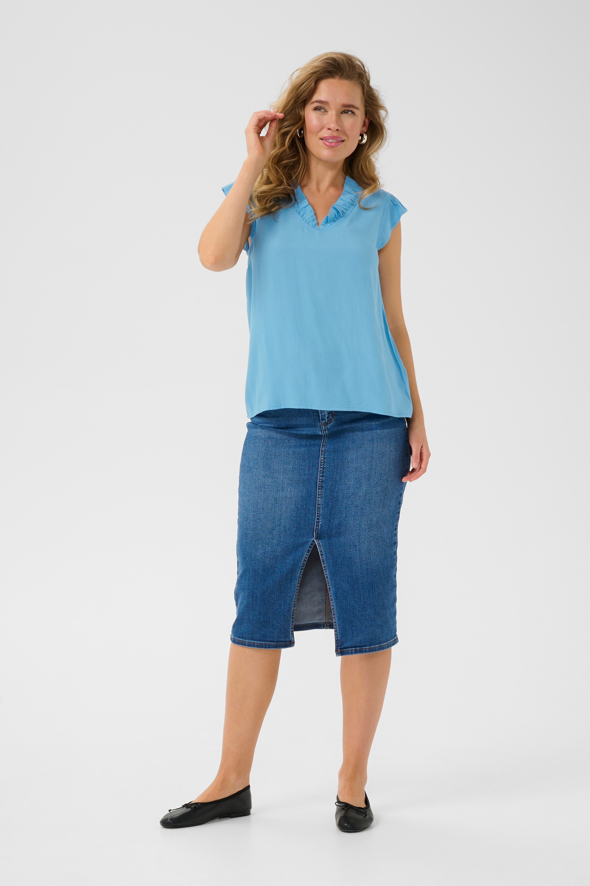 BPtove Bluse LOOKBOOK FRONT 10590966-164127B