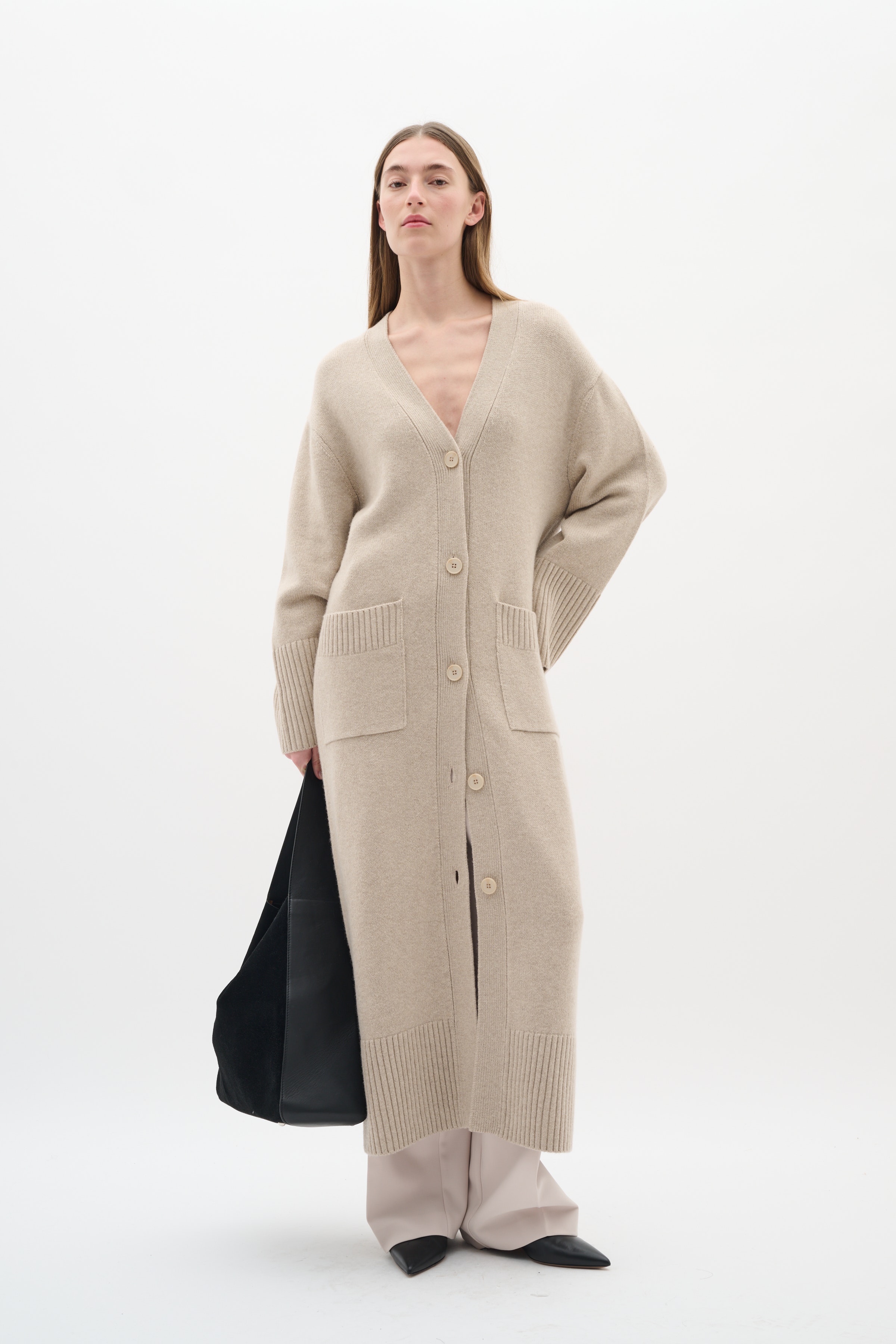 GeaIW Kaxy Cardigan LOOKBOOK FRONT 30110926-1304031
