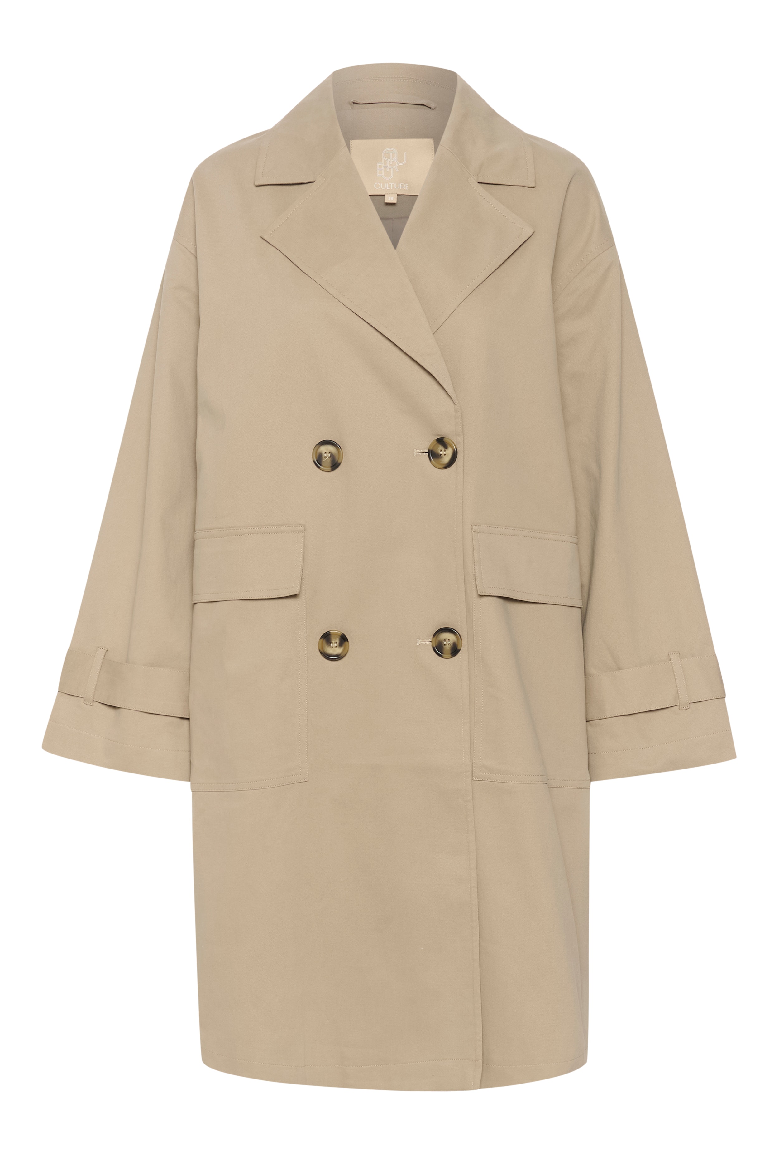 CUaugustina Trenchcoat mit Stickerei LOOKBOOK FRONT 50110718-171009