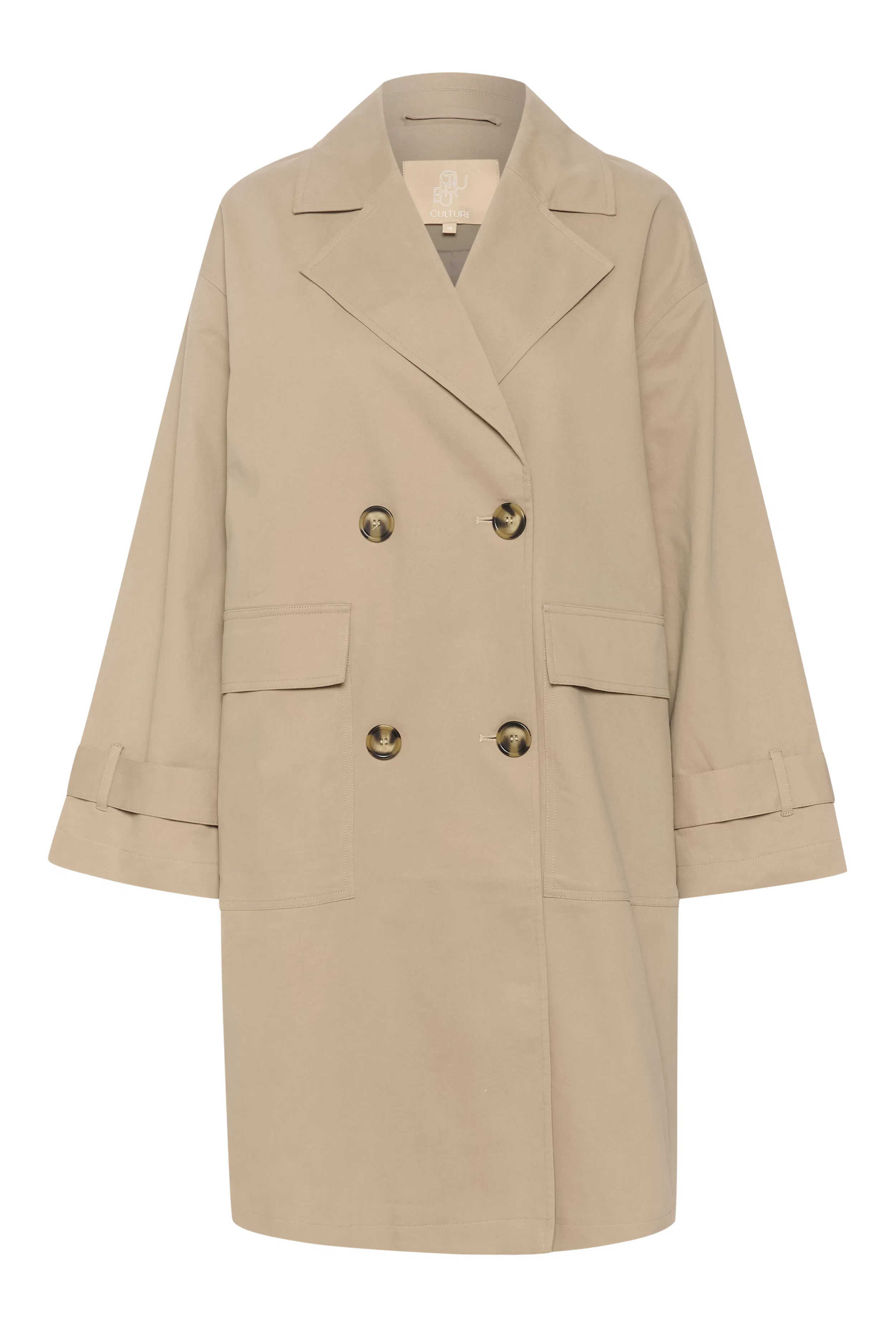 CUaugustina Trenchcoat met borduurwerk PACK FRONT 50110718-171009