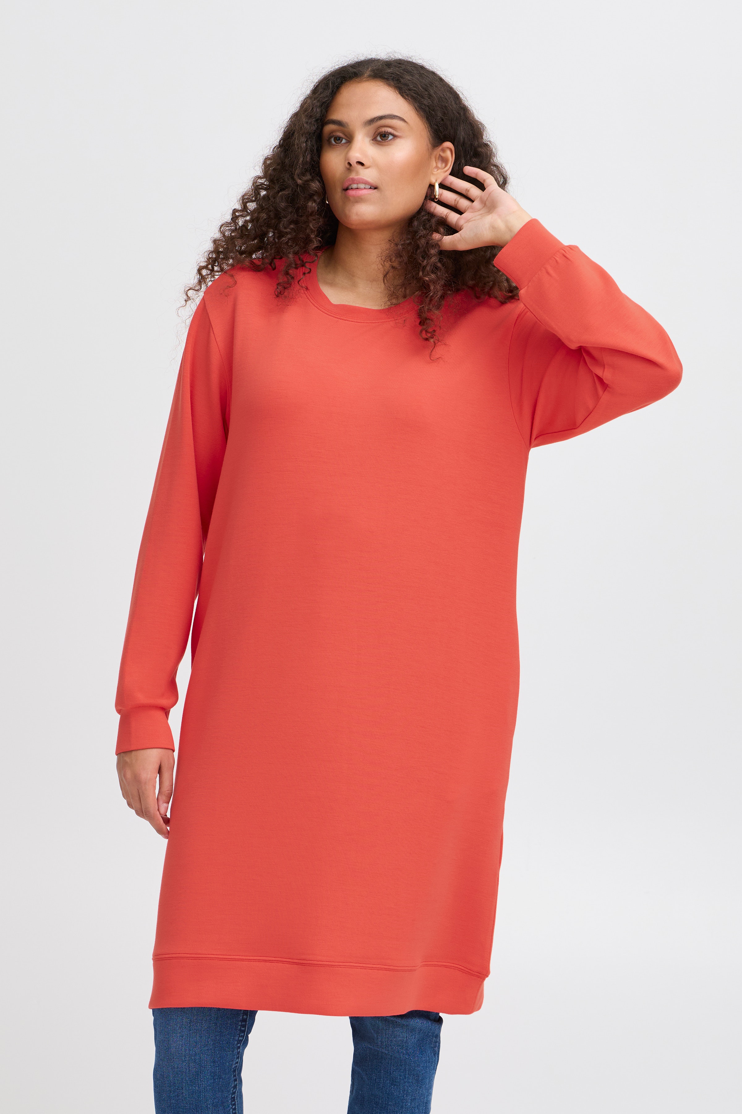 FRAURORA Sweatshirt dress LOOKBOOK FRONT 20615560-171654