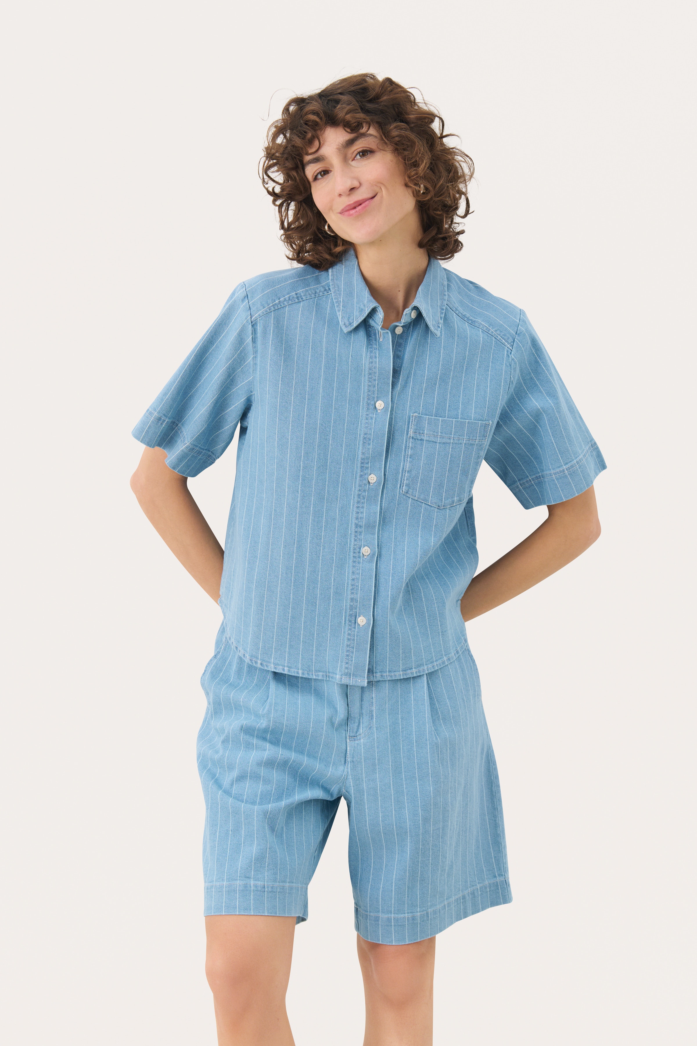 NiclaPW Skjorte LOOKBOOK FRONT 30310103-304304