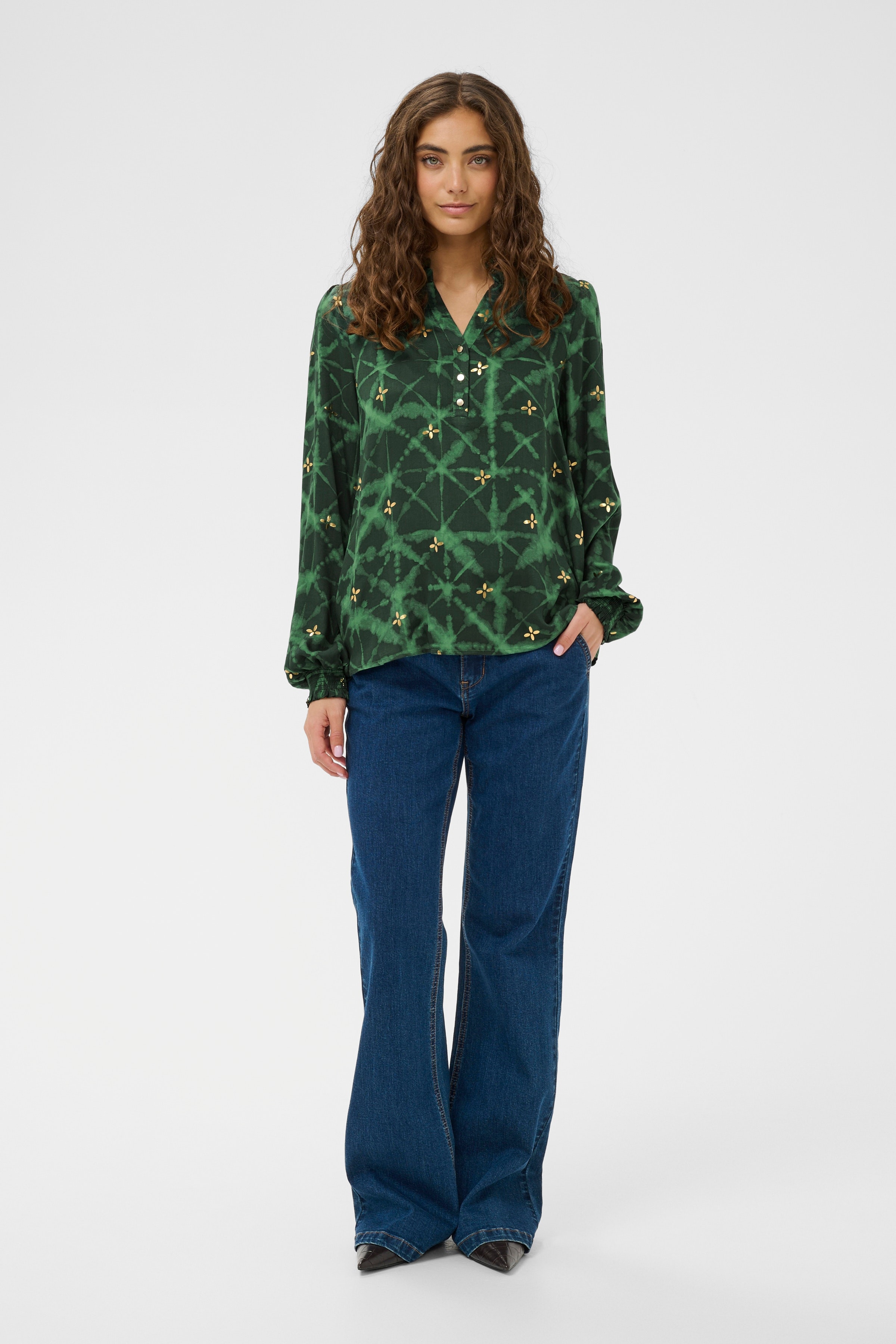 CUmingo Bluse LOOKBOOK FRONT 50111885-109081