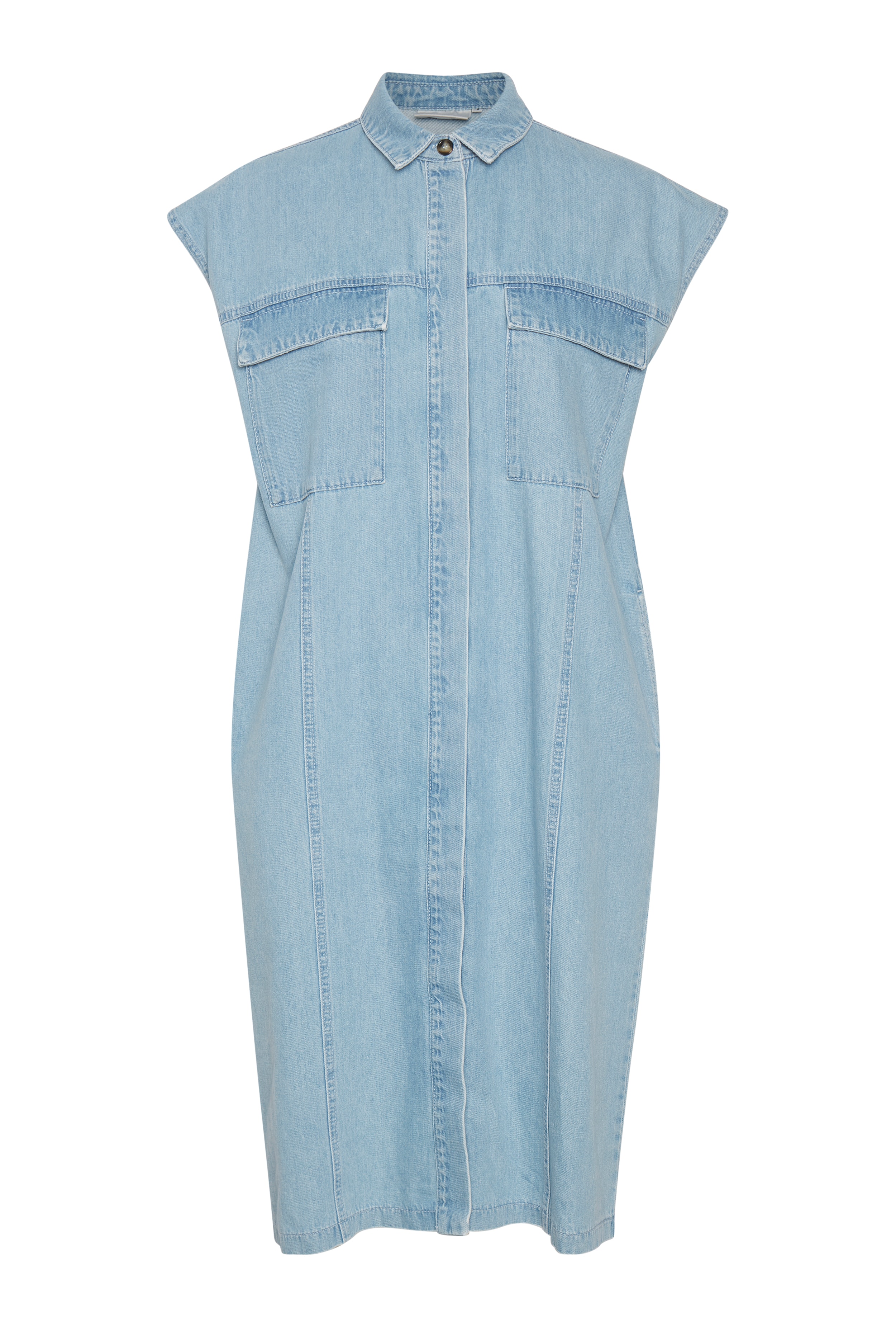AlbaGZ SL Denim kjole PACK FRONT 10905354-100012