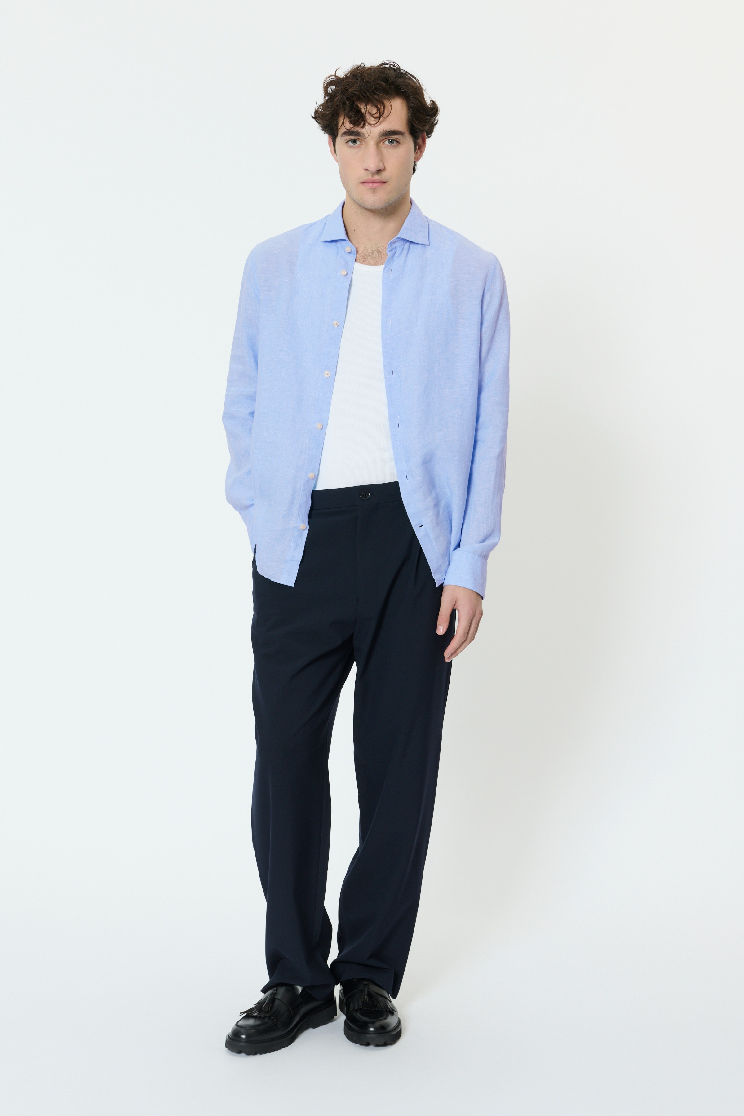 MAmarc Leinenhemd LOOKBOOK FRONT 30205841-154030