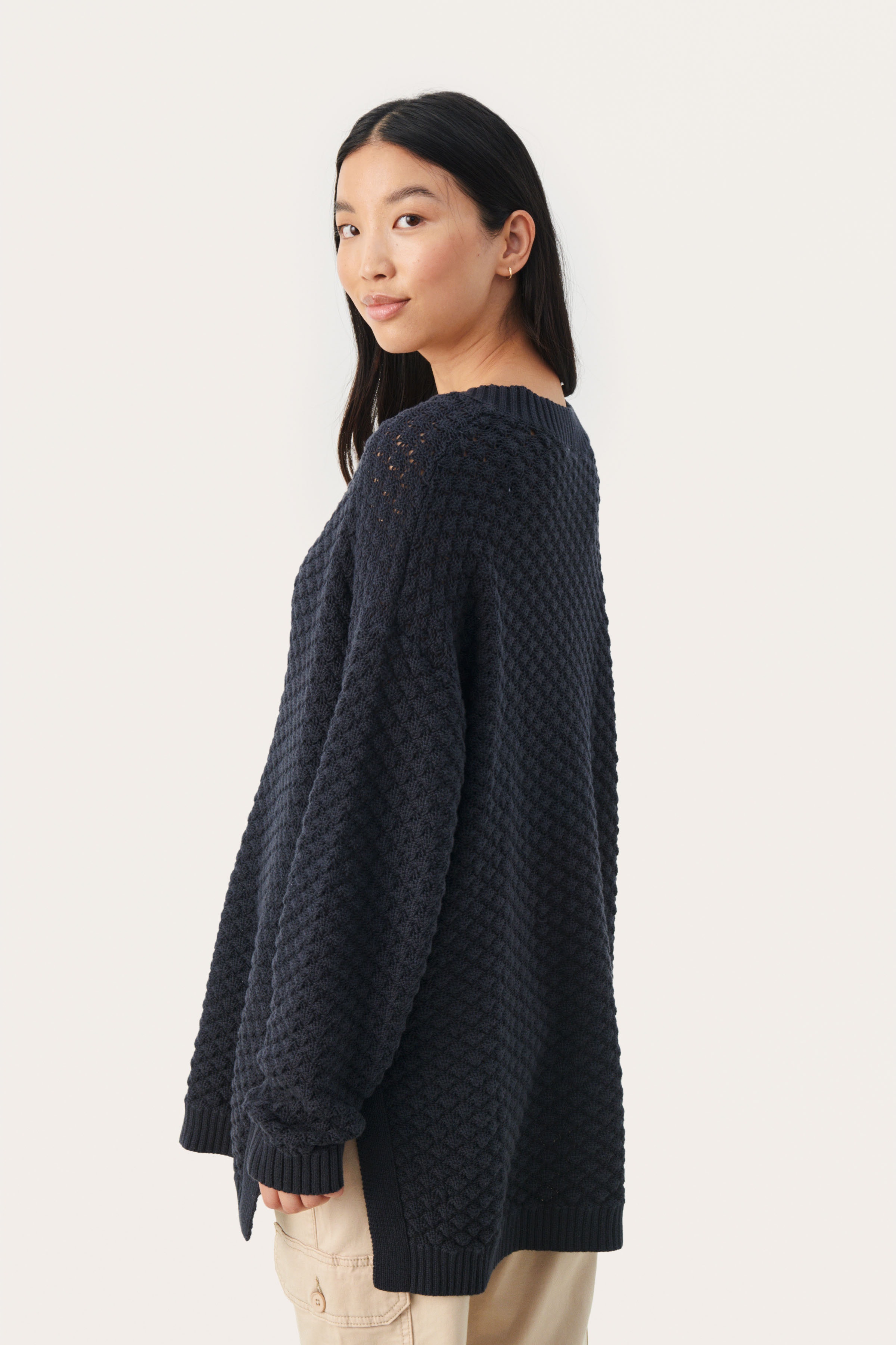 FabiannePW Oversized knitwear LOOKBOOK BACK 30308305-194013