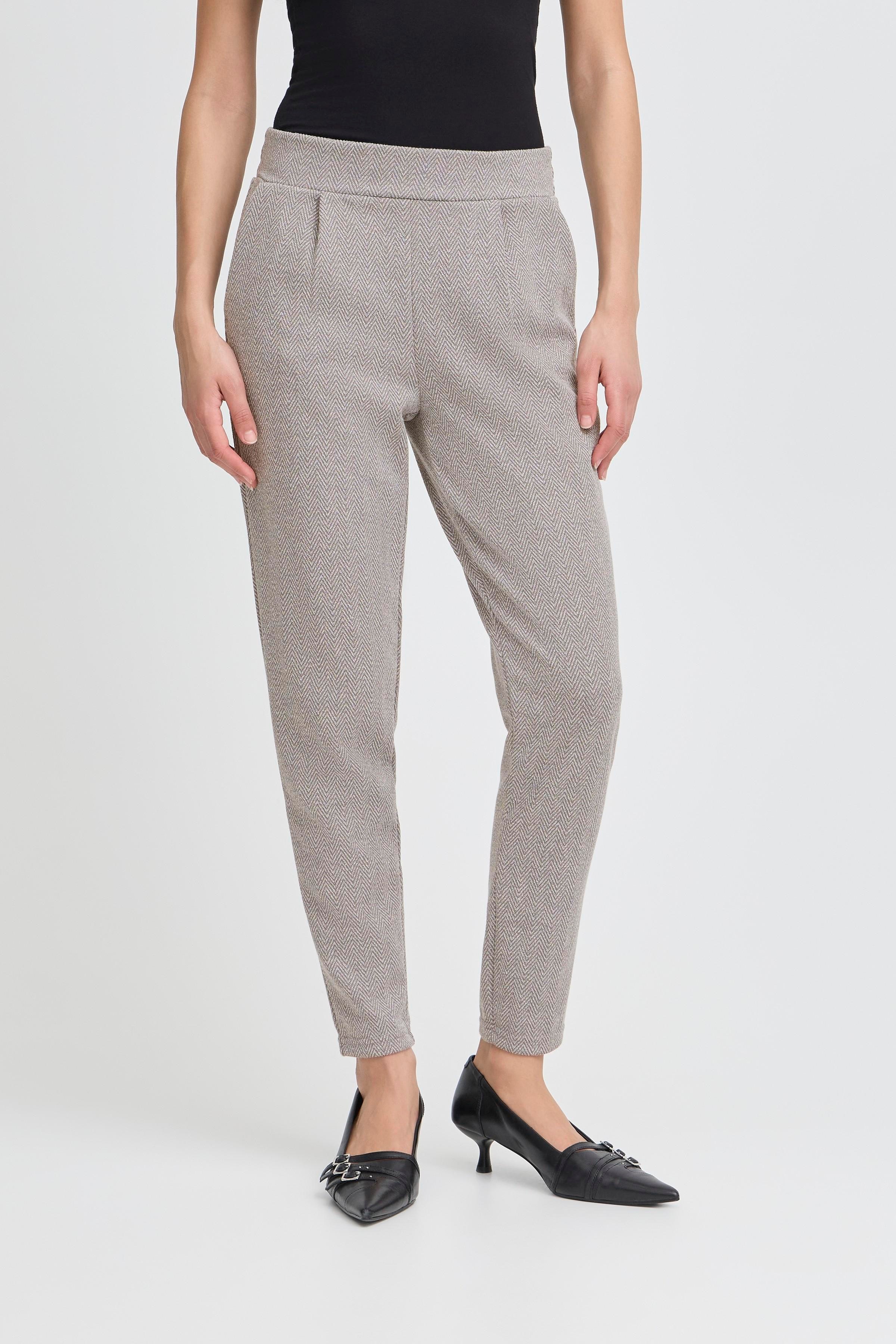 IHKATE JACQUARD Bukser LOOKBOOK FRONT 20121601-900000482