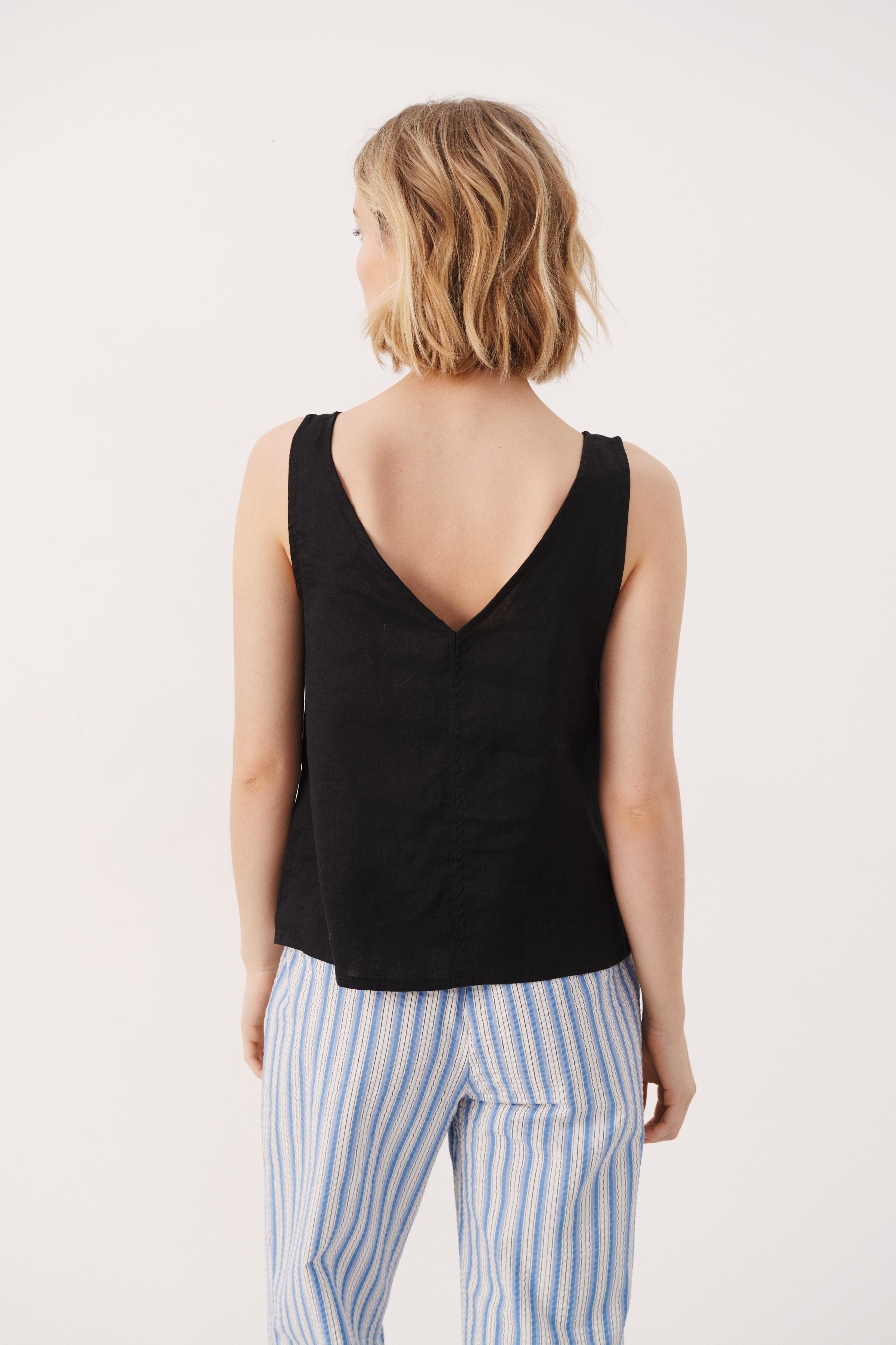 PianoraPW Ärmlös blus LOOKBOOK BACK 30306821-194008