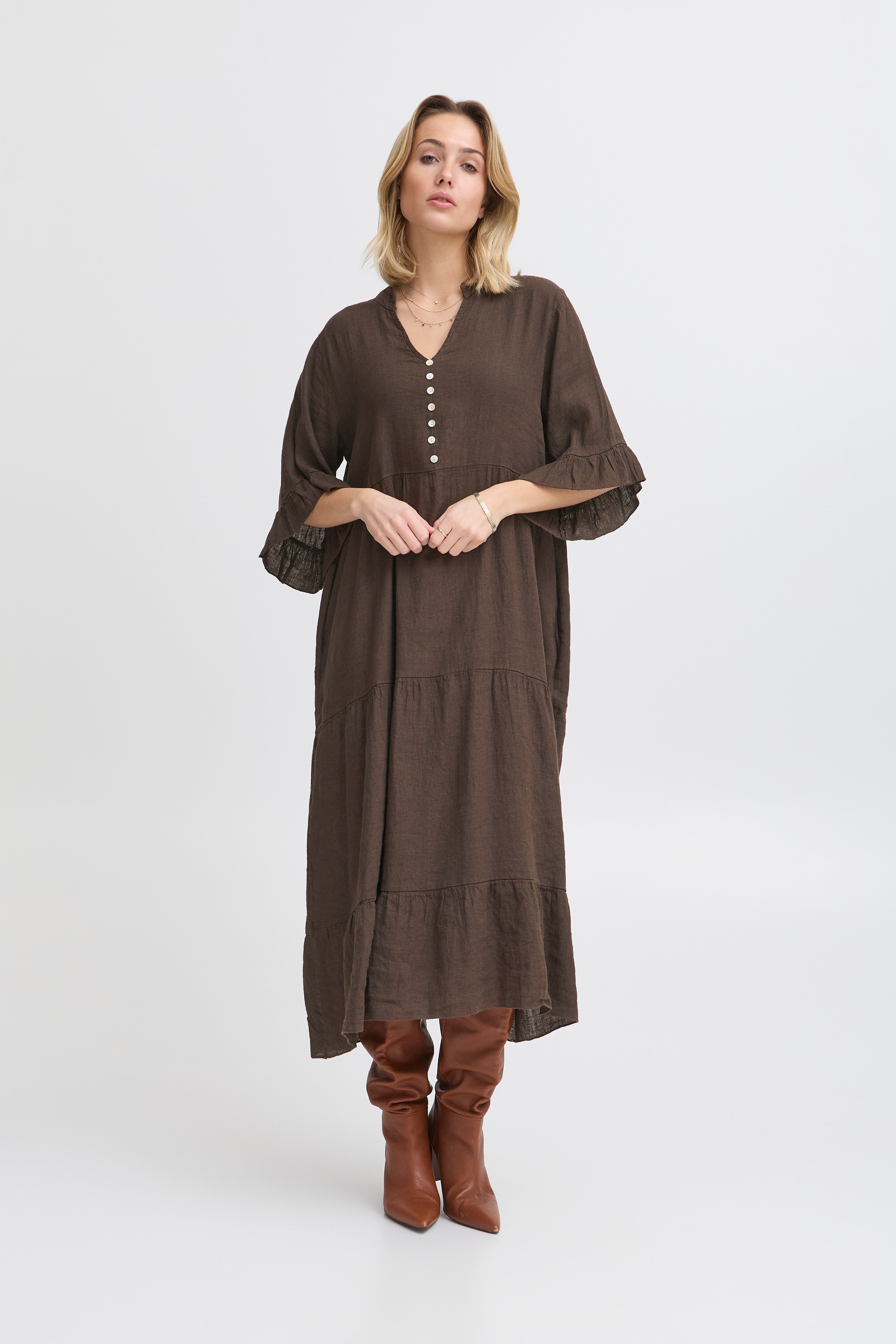 SBFONTANELLE Kjole LOOKBOOK FRONT 22100890-190912