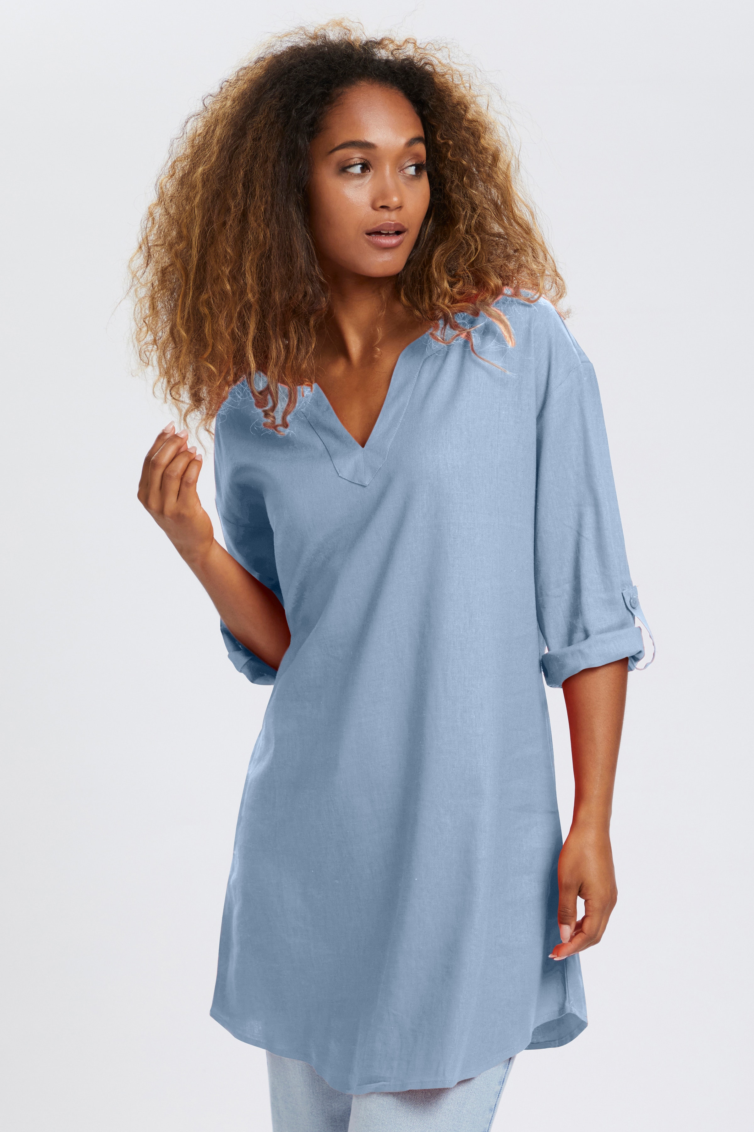 CRVenta Linen Tunic LOOKBOOK FRONT 10608073-144115