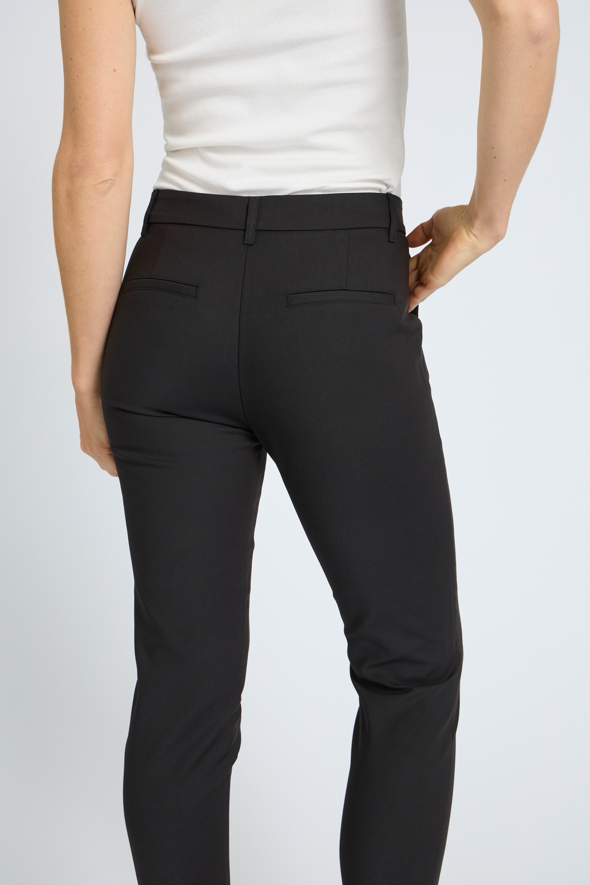 PZBINDY High Waist, Ankle Skinny Leg Hose LOCATION NONE 50210331-193911