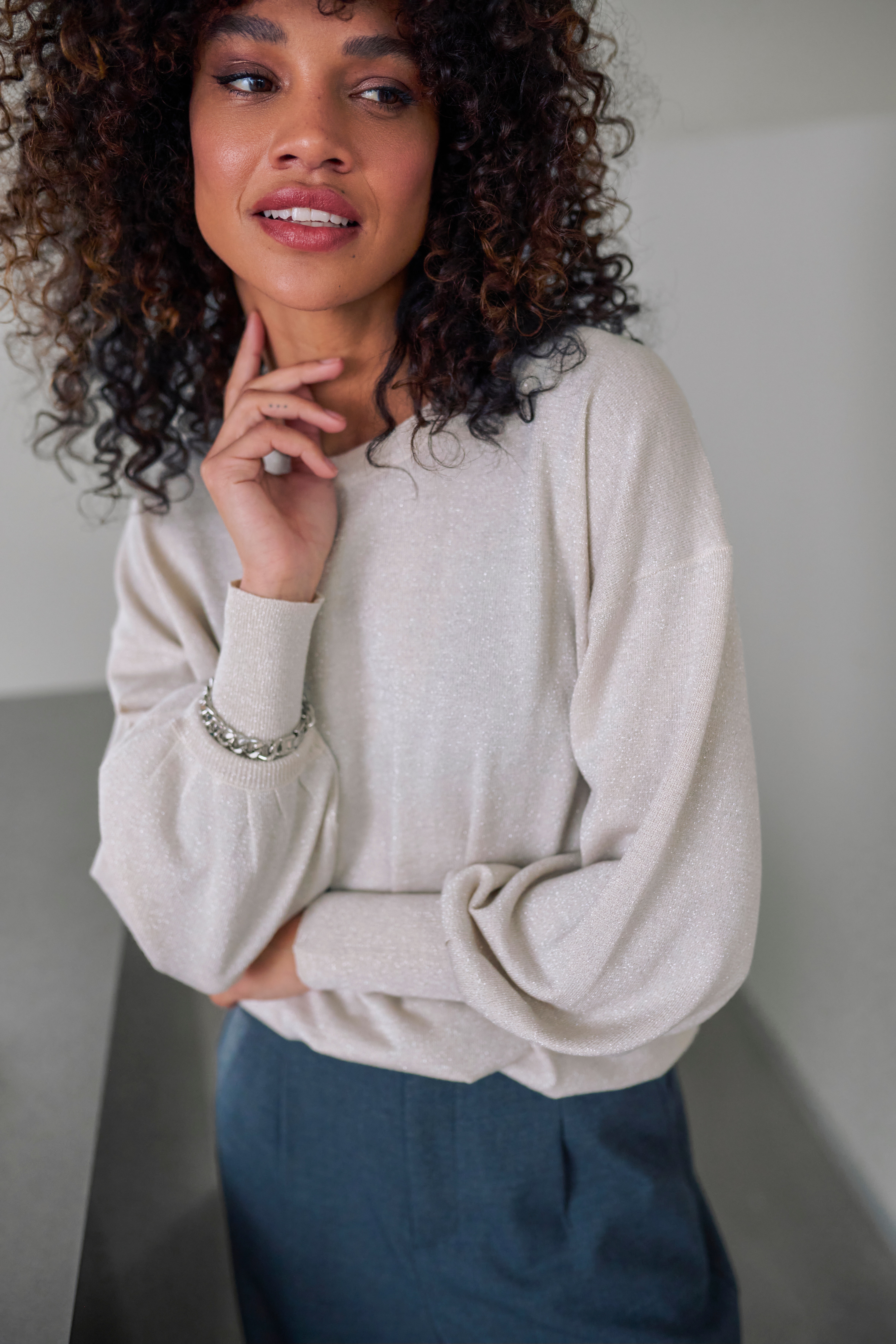 KAregina Glimmerstriktrøje LOCATION NONE 10507977-131106