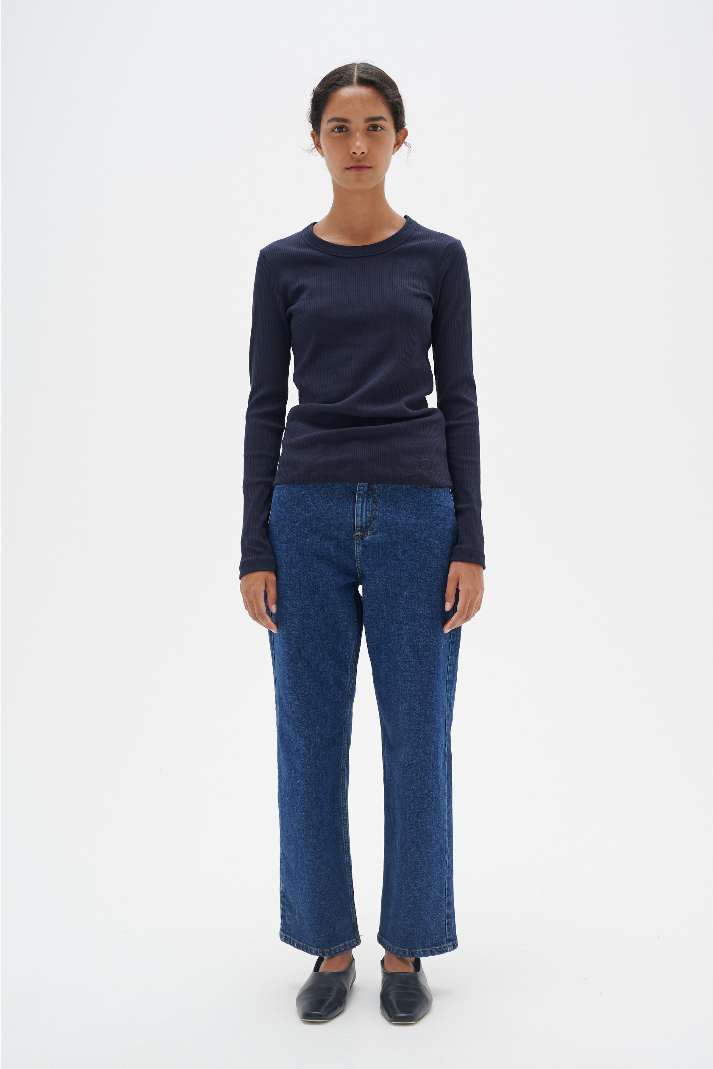 DagnaIW Langarm-Shirt LOOKBOOK FRONT 30106649-300005