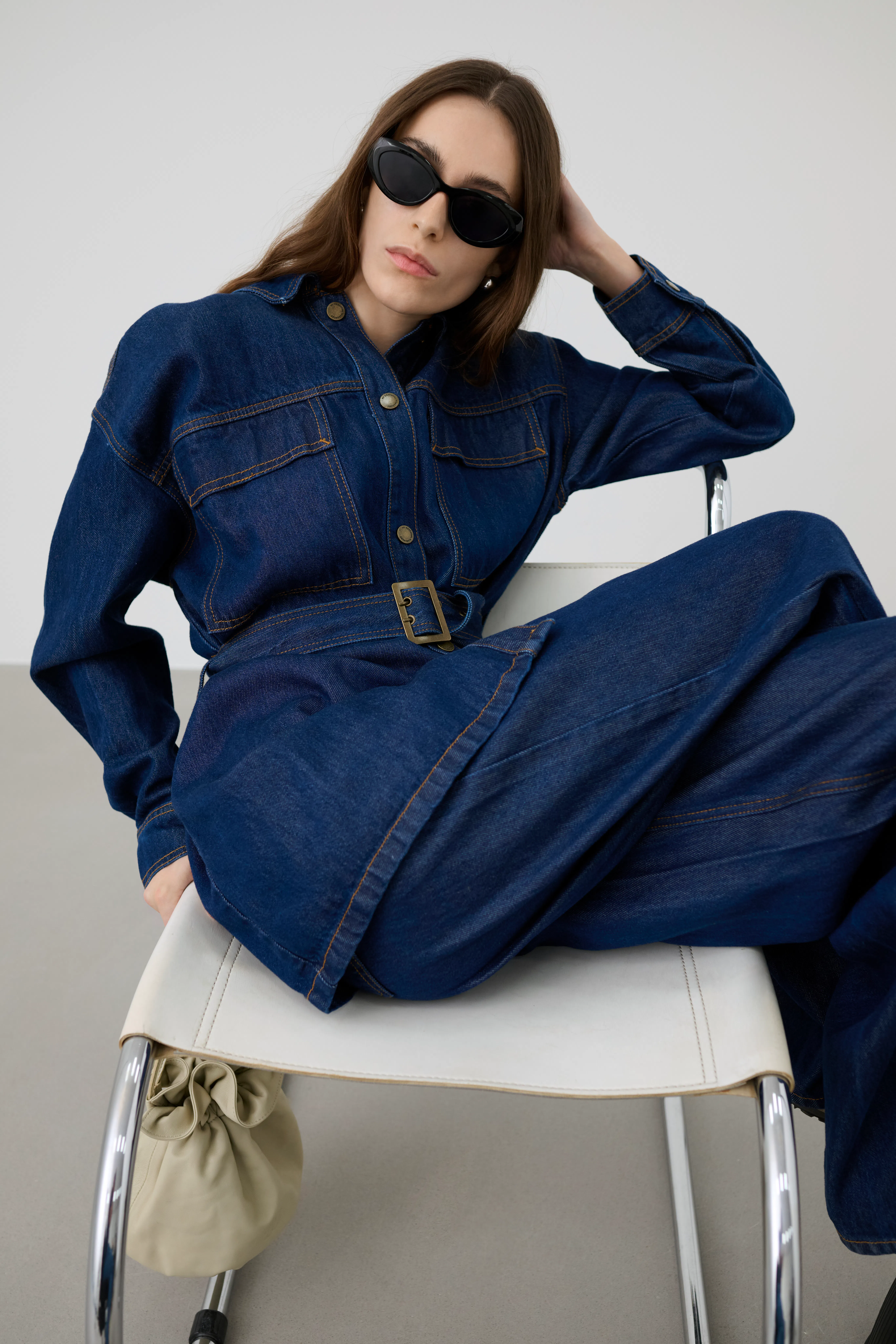 MWNessie Denimhemd PACK FRONT 10705491-100067