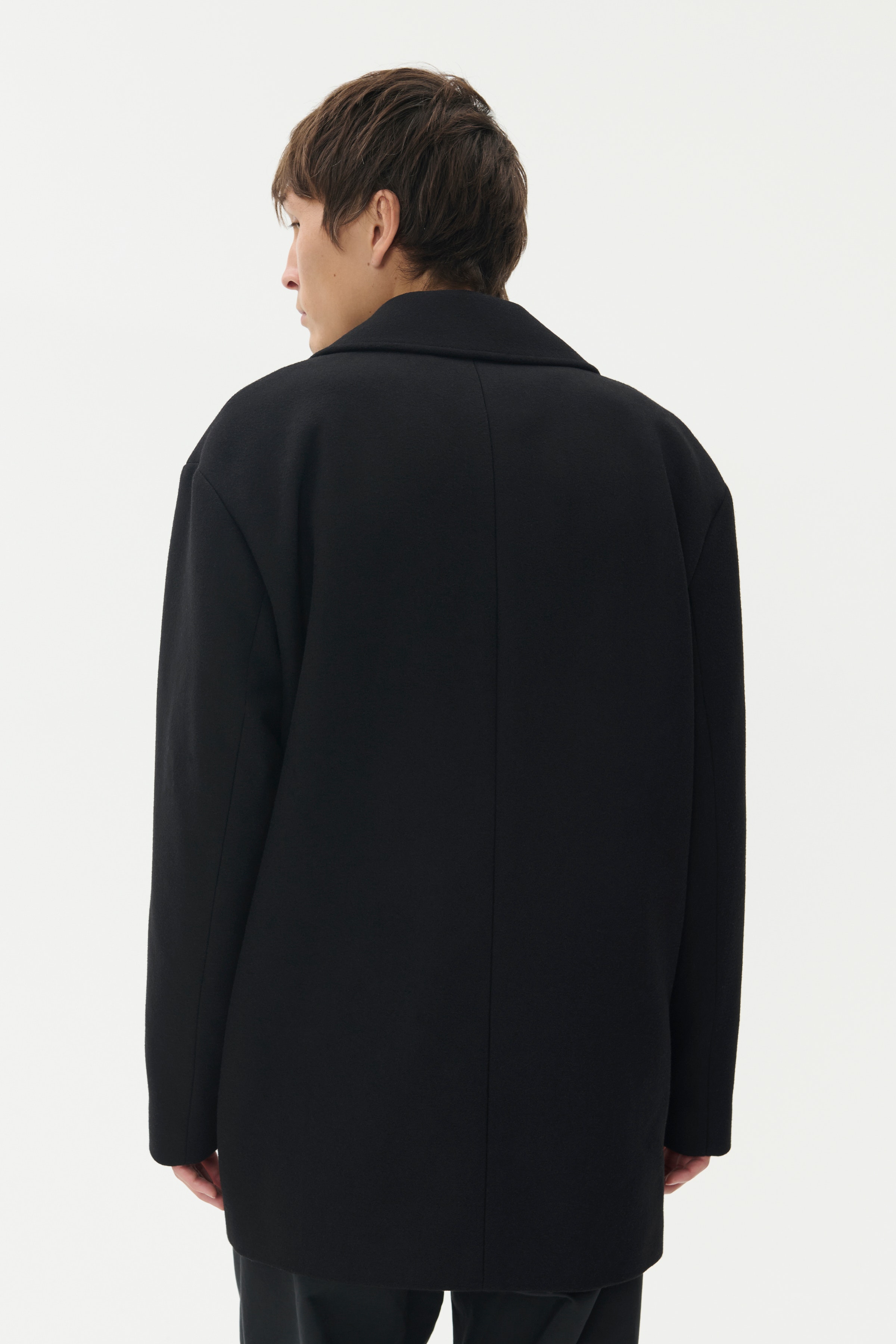 MAburnley Wollen Jas LOOKBOOK BACK 30208565-300275