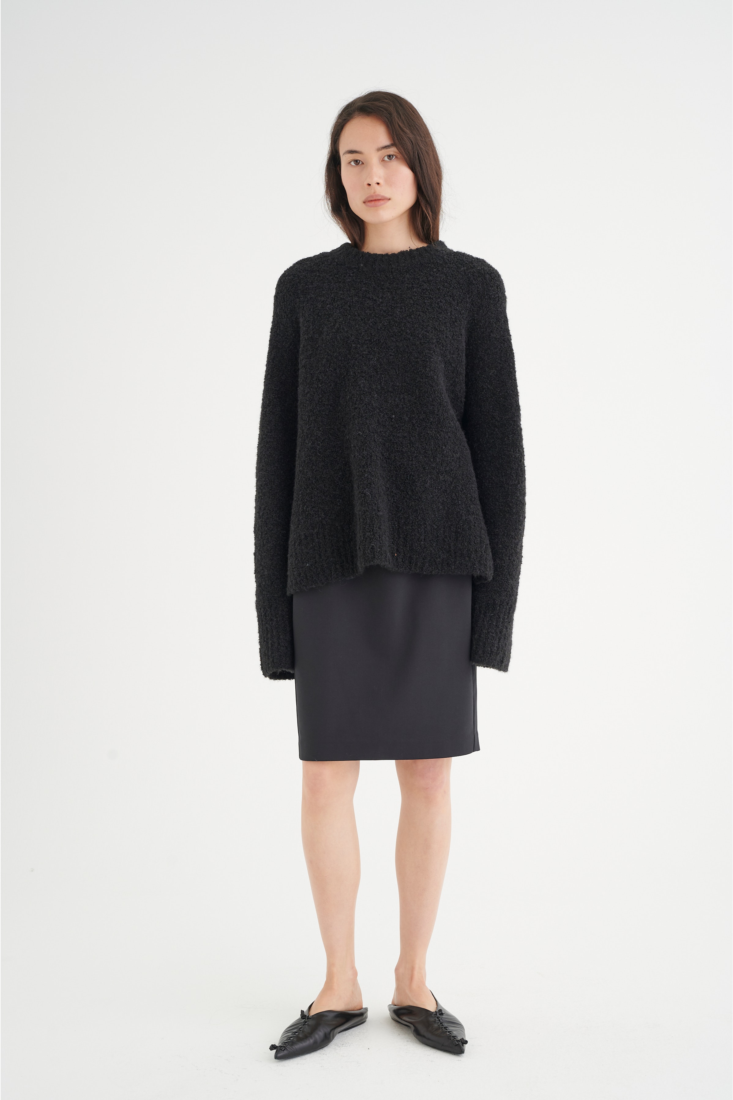 ZellaIW Kjol LOOKBOOK FRONT 30106648-194008