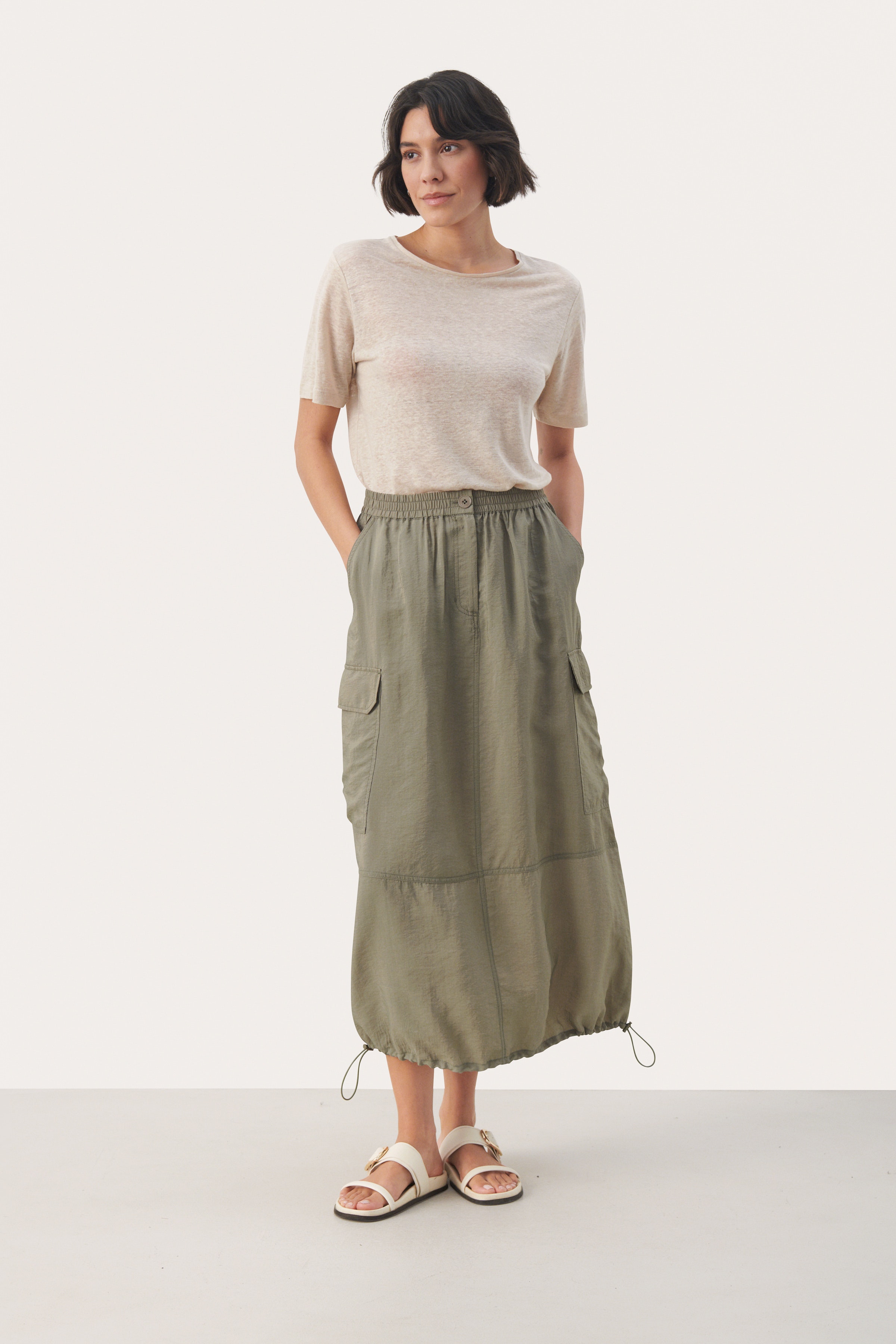 EritzaPW Cargo skirt LOOKBOOK FRONT 30308458-170613