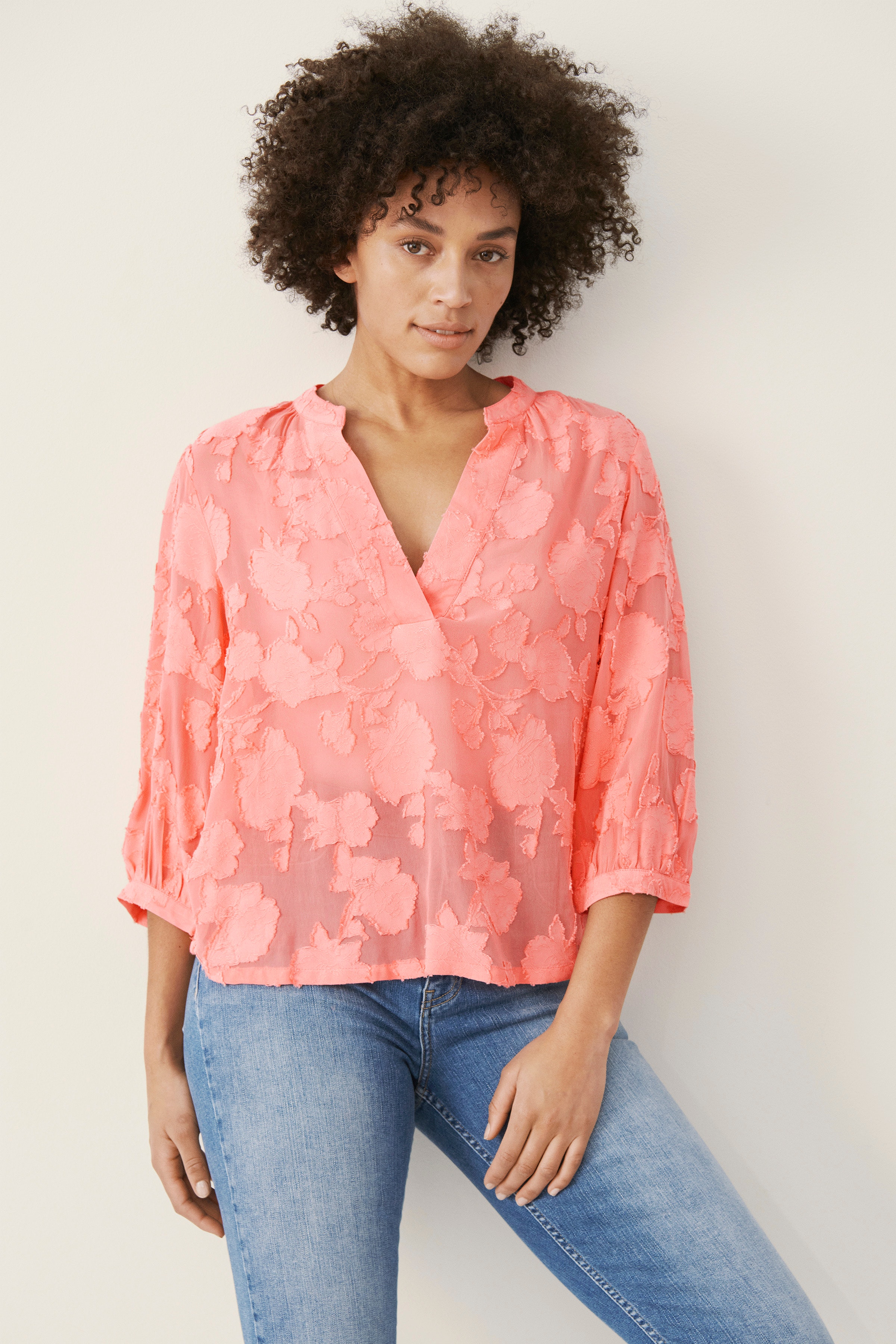 HeidrunPW Långärmad blus LOOKBOOK FRONT 30305928-161626