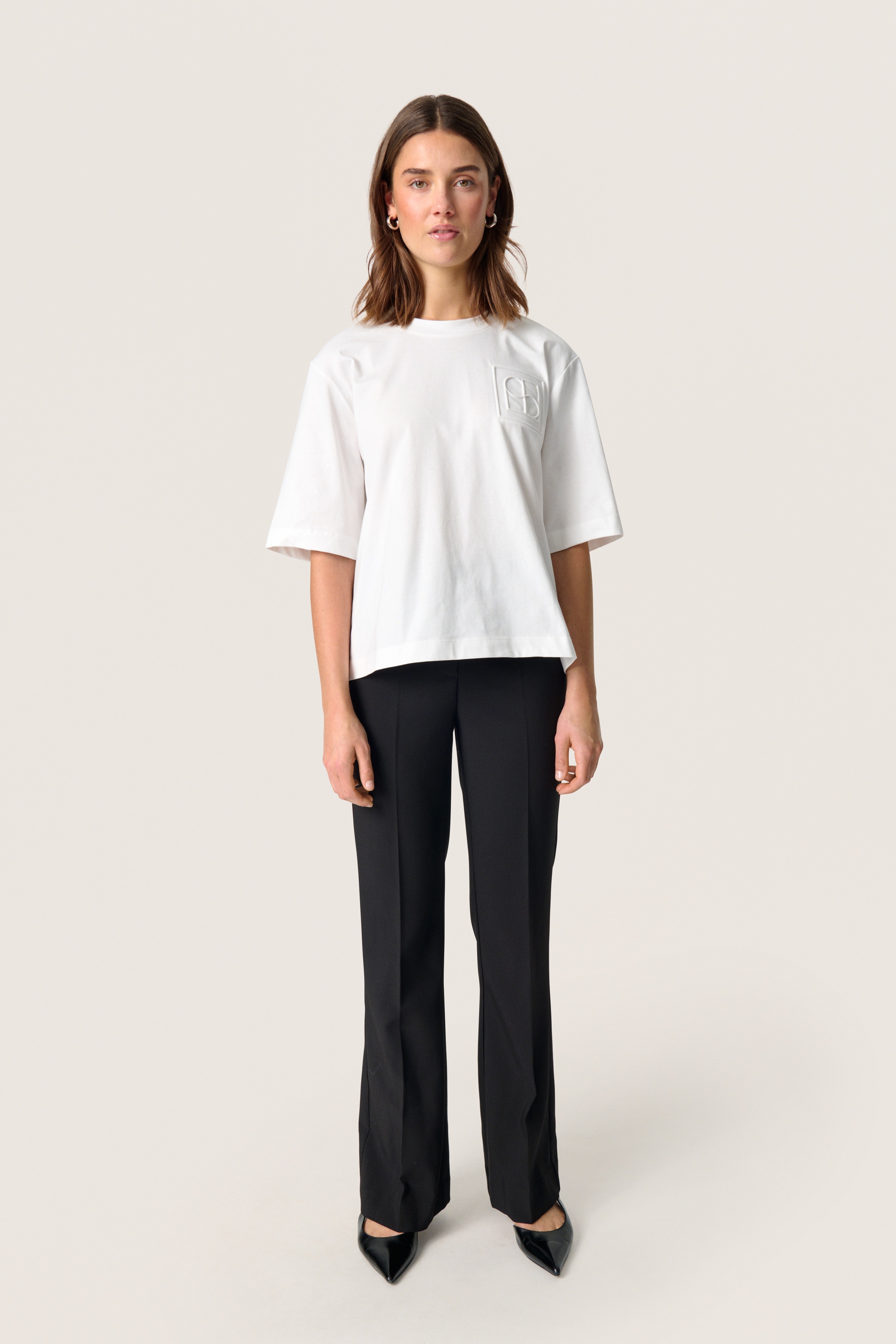 SLJina T-shirt LOOKBOOK FRONT 30408510-111001