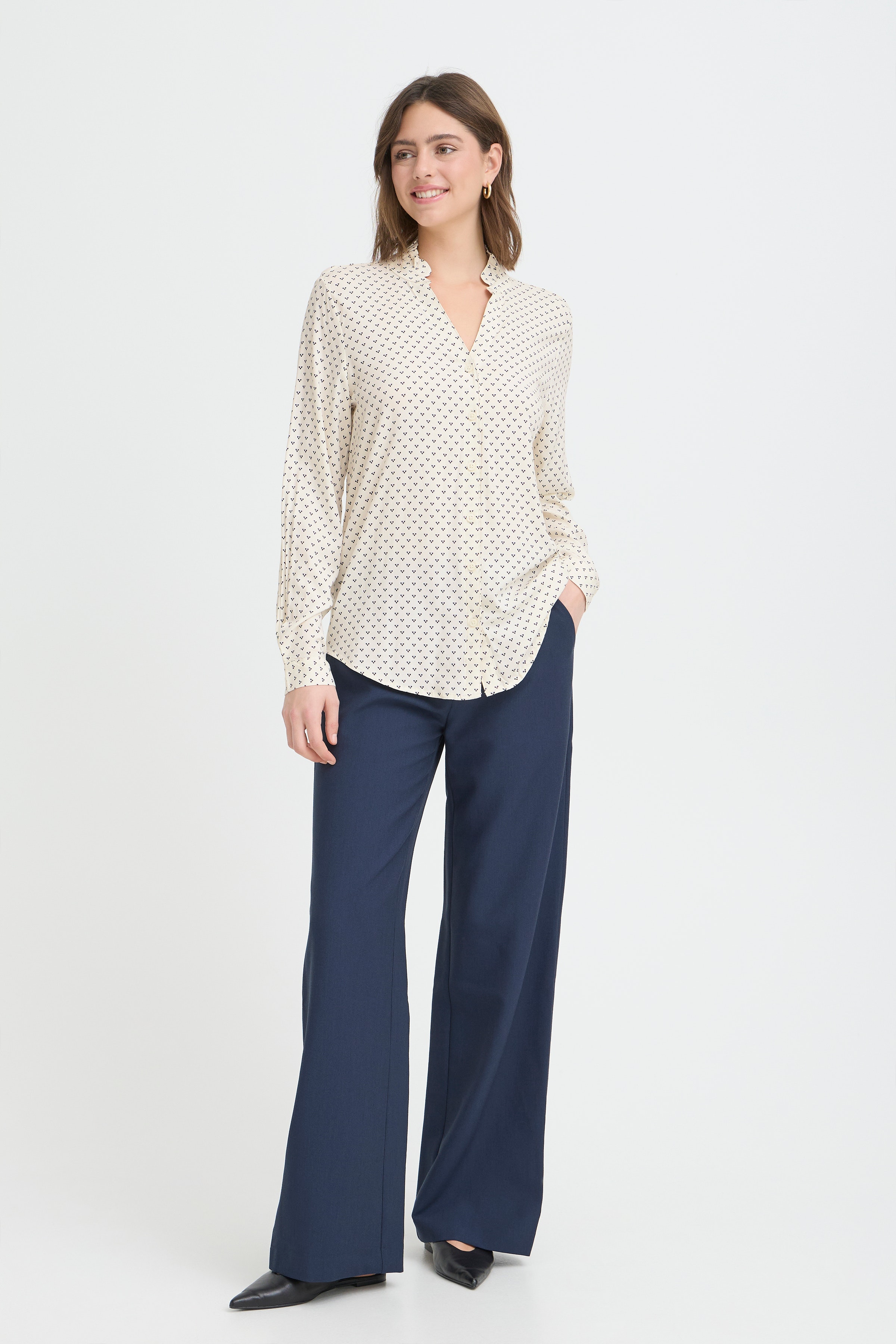 FRJUSTINE Skjorte LOOKBOOK FRONT 20617410-900008231