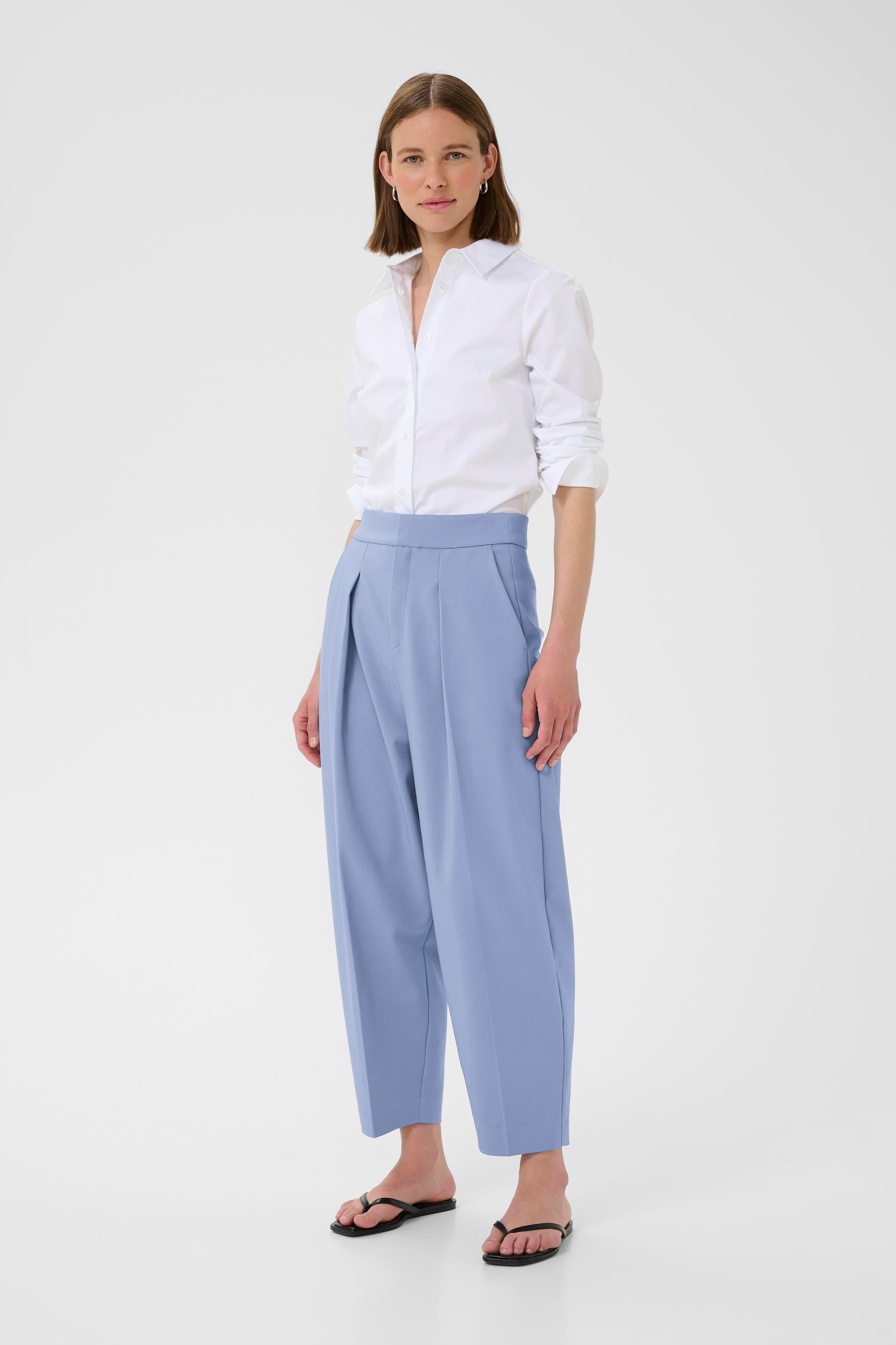 ZellaIW Barrel Bukser LOOKBOOK FRONT 30107207-173912