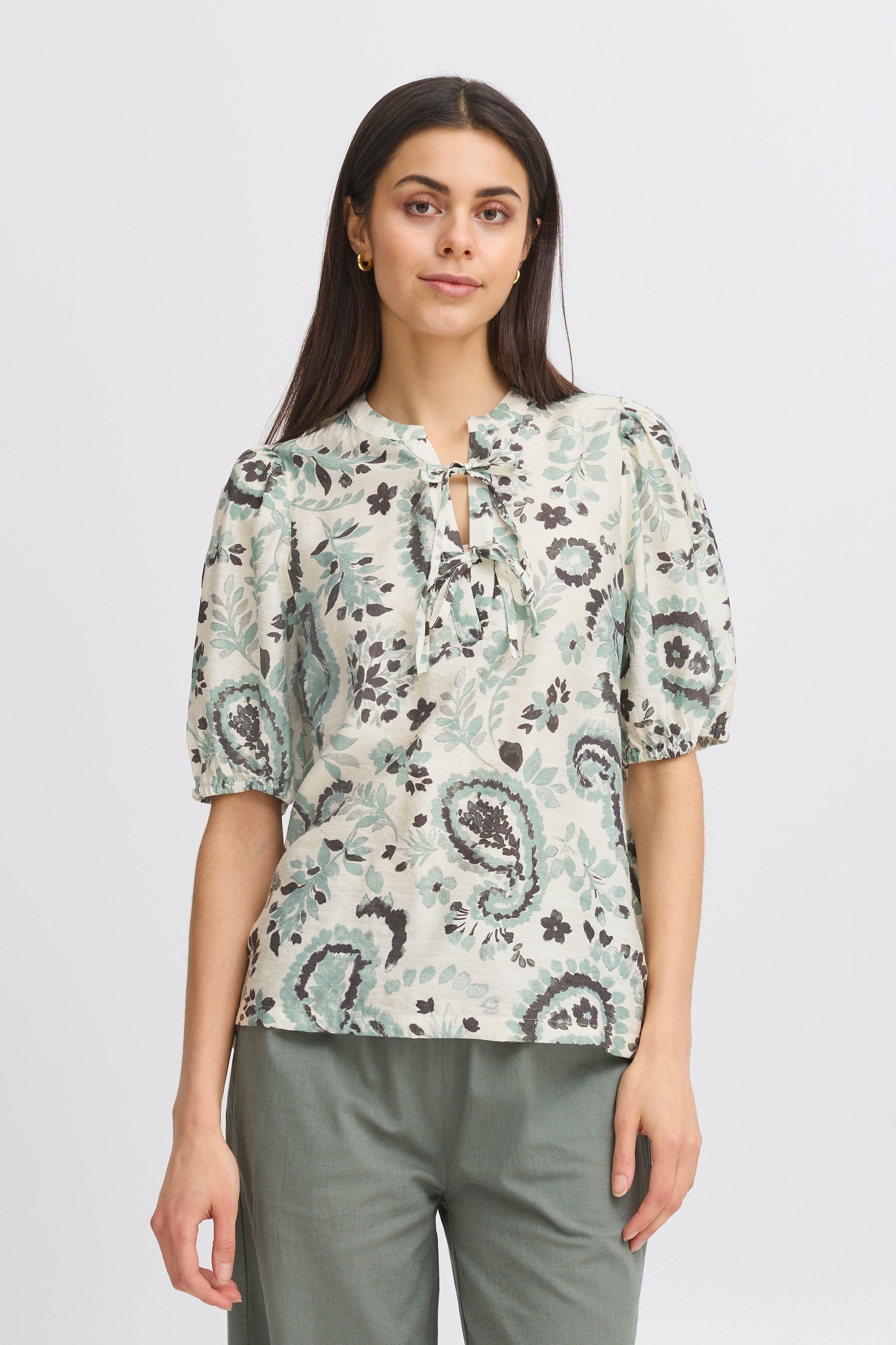 FRARIANA Bluse LOOKBOOK FRONT 20615803-204505