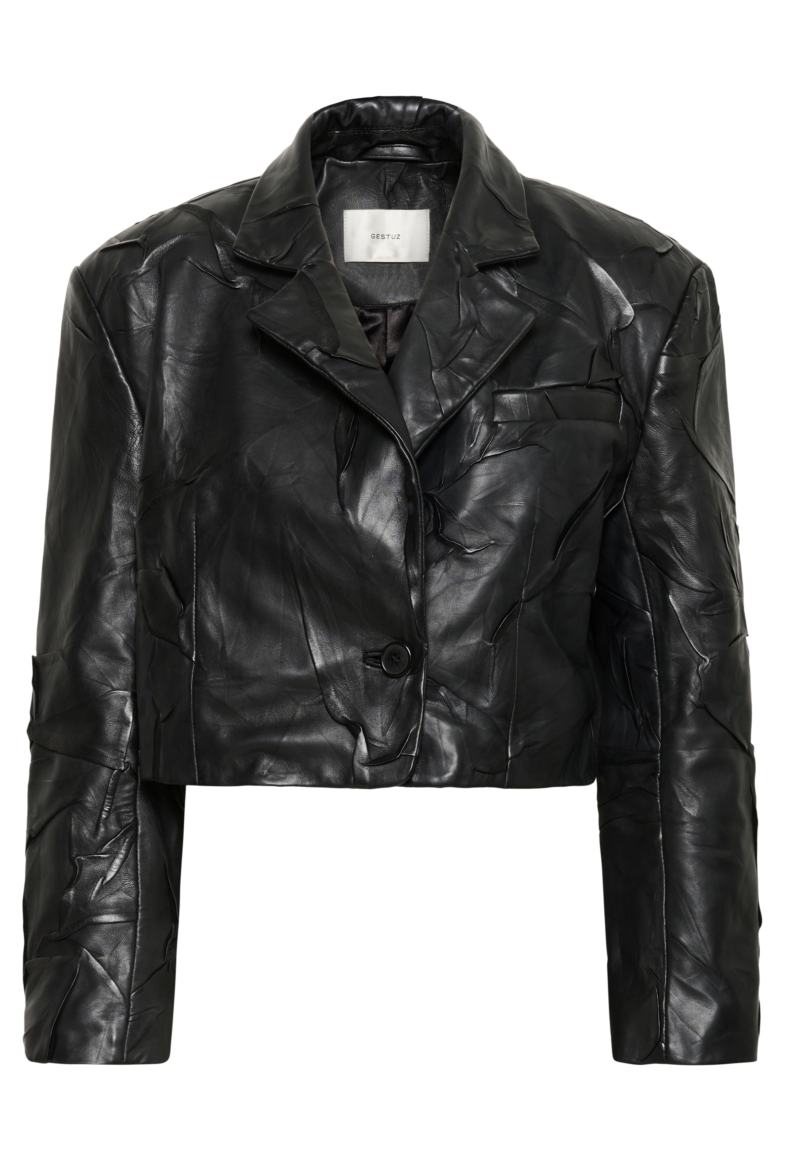 GZmadisan Leather blazer PACK FRONT 10910733-100017