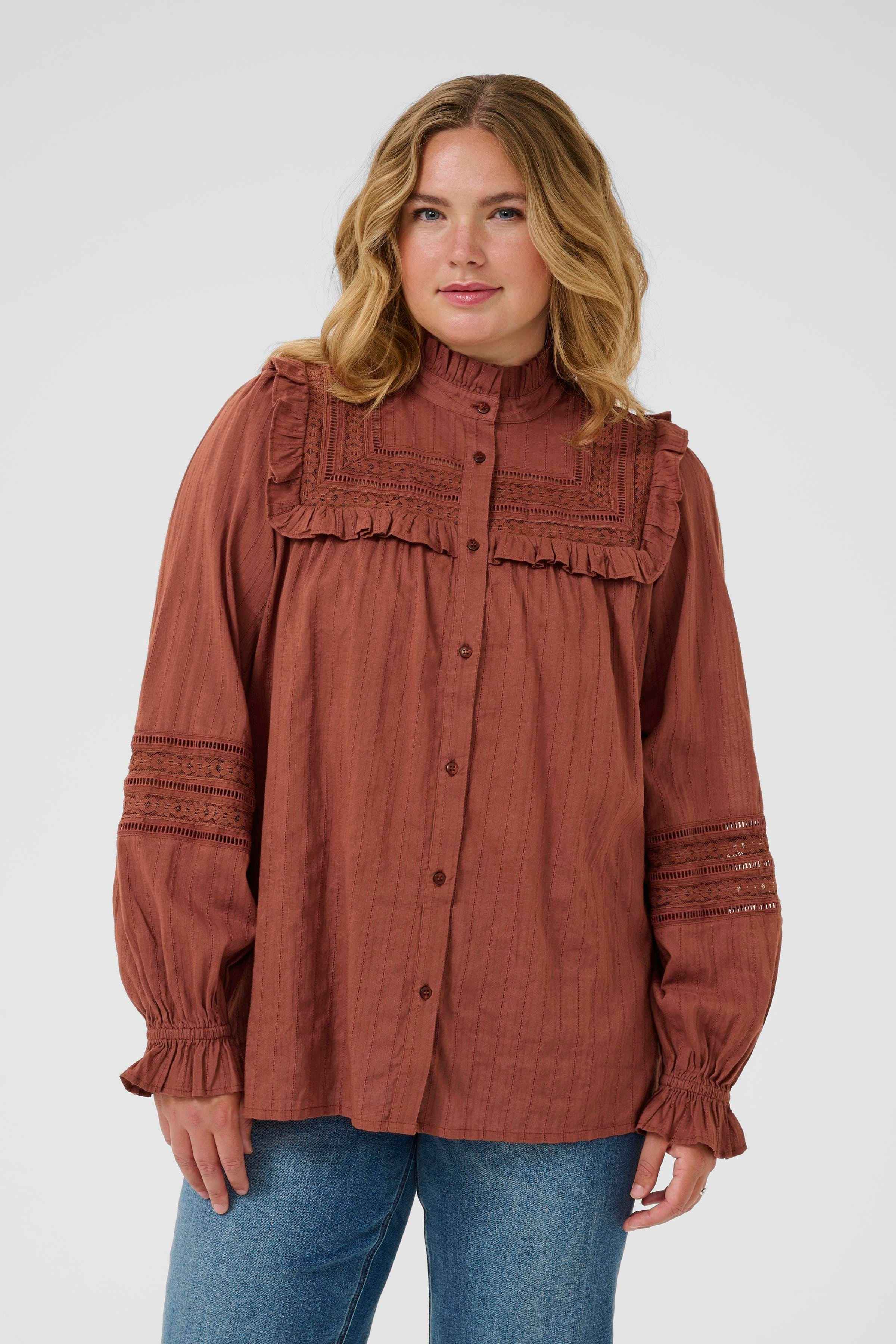 KCjessa Bluse LOOKBOOK FRONT 10584100-191334
