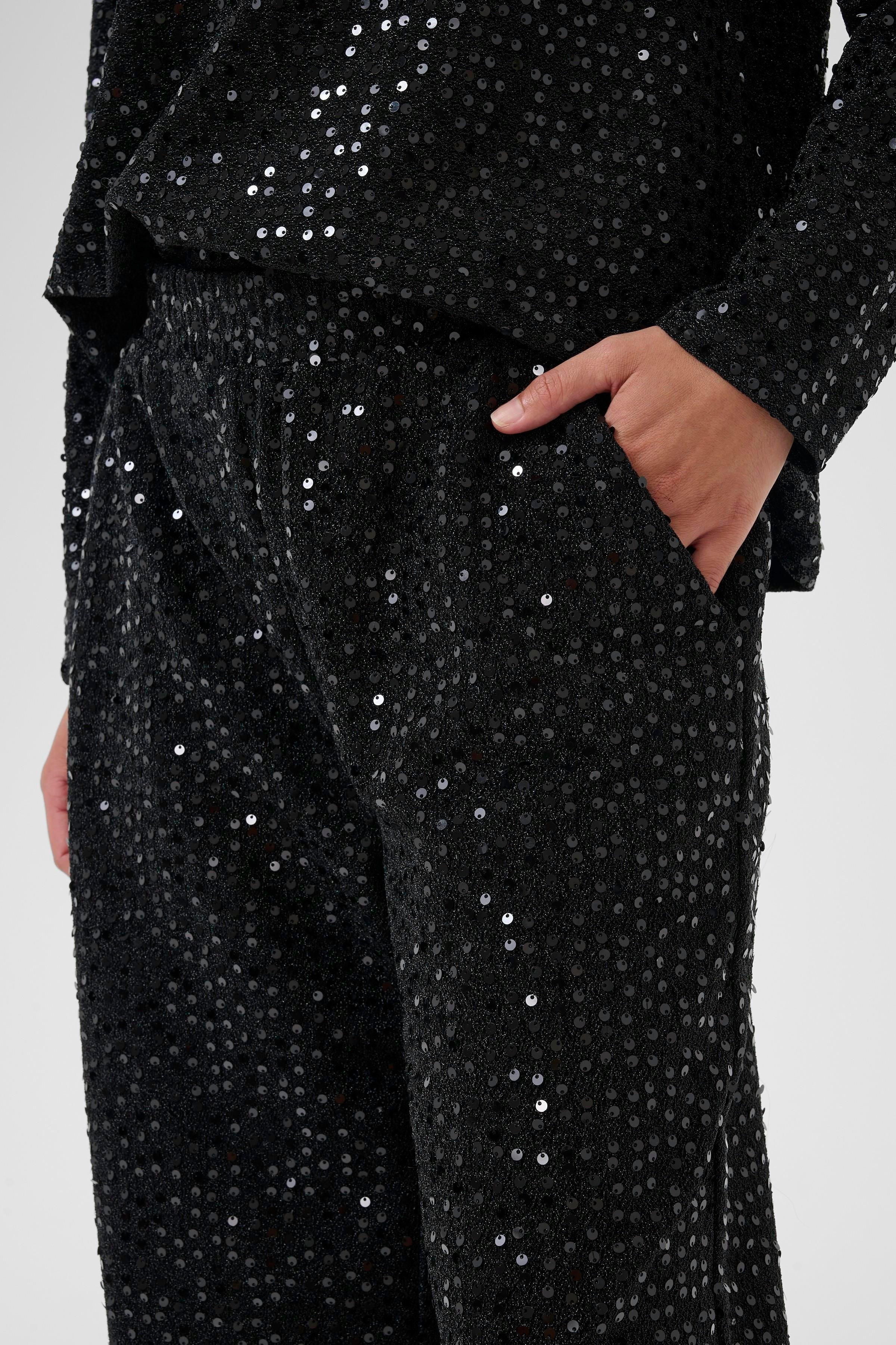 CUtamera Paillettenbroek LOOKBOOK DETAIL 50112369-500012