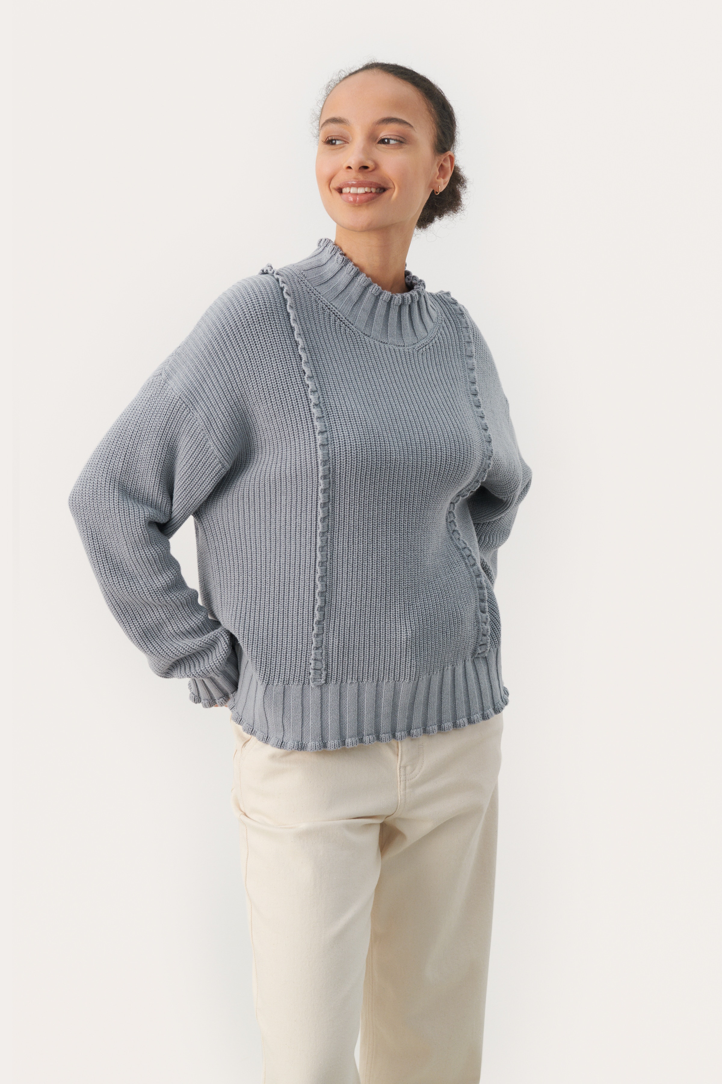 ElyssaPW Knit sweater LOOKBOOK FRONT 30309025-154307