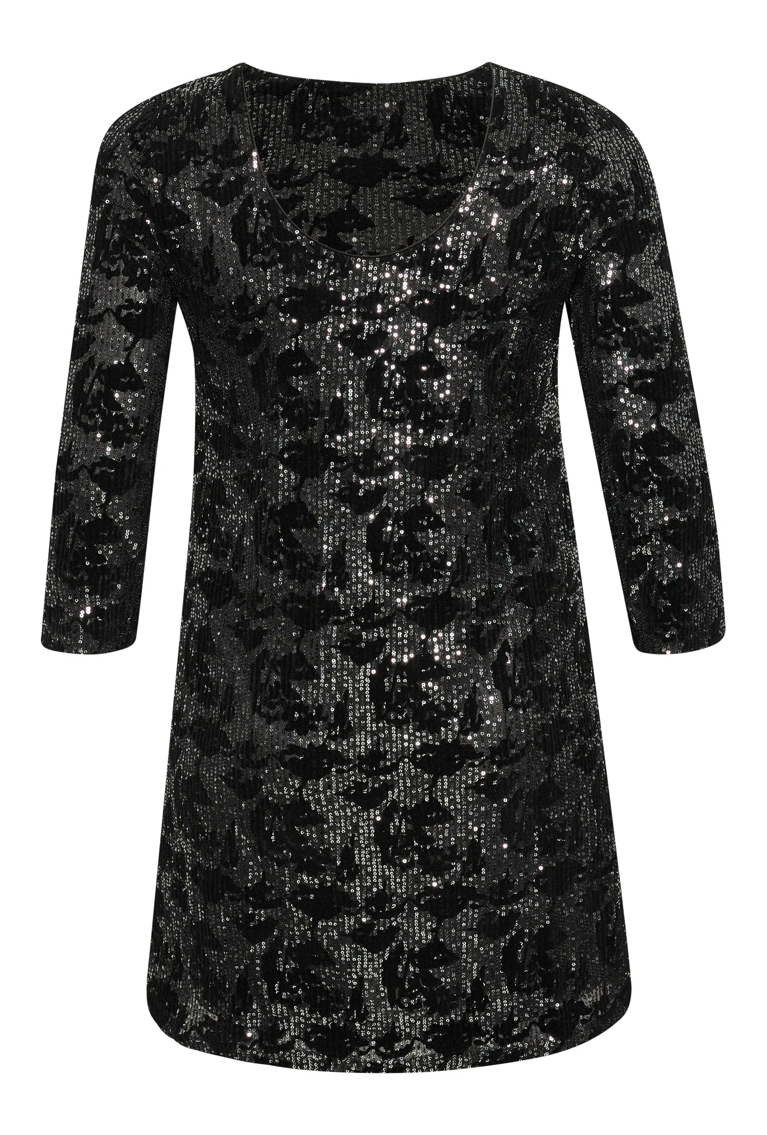 KCBrit Sequin Dress PACK FRONT 10582775-106676