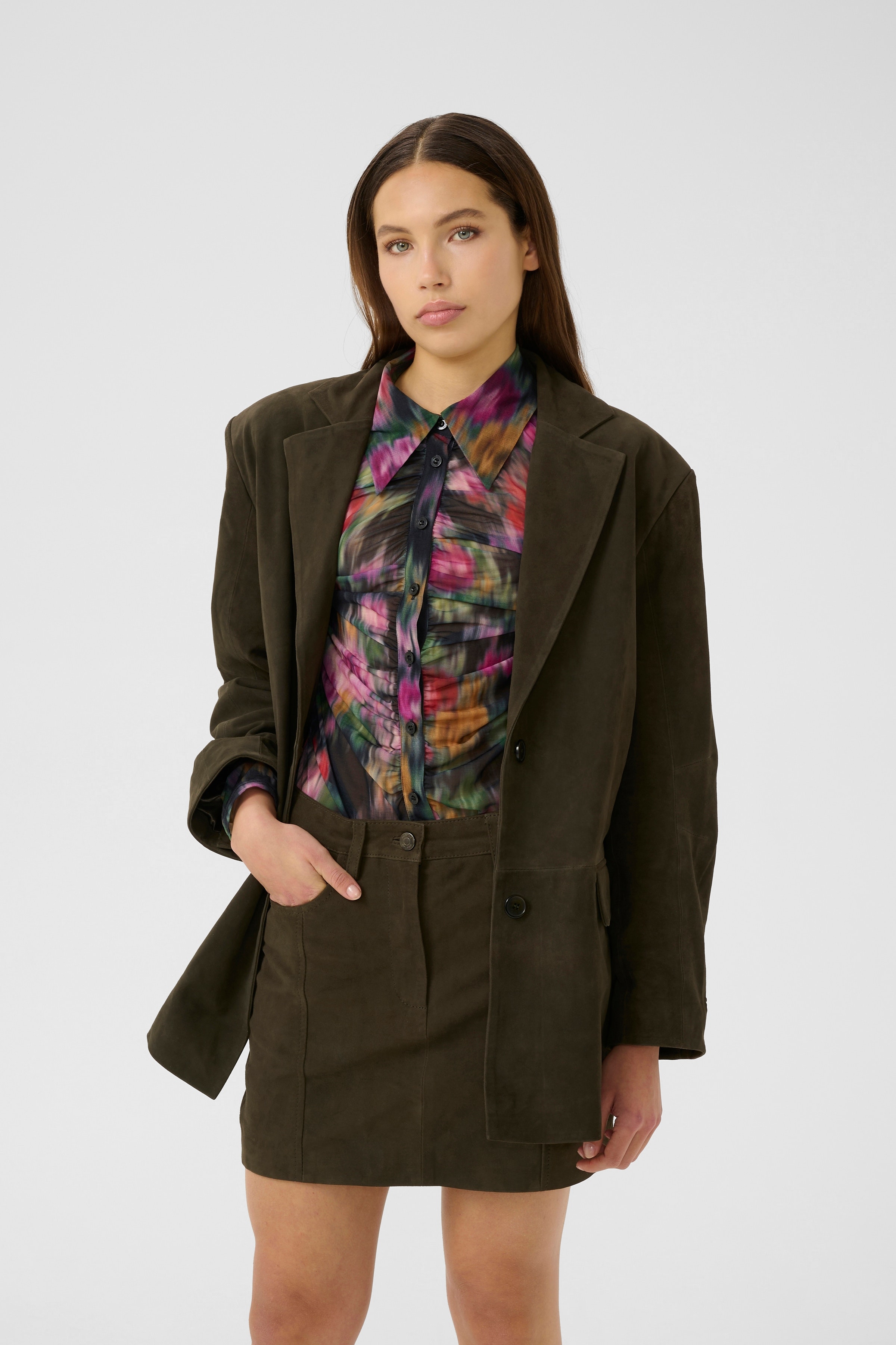 GZesme Wildlederblazer LOOKBOOK FRONT 10910552-108724