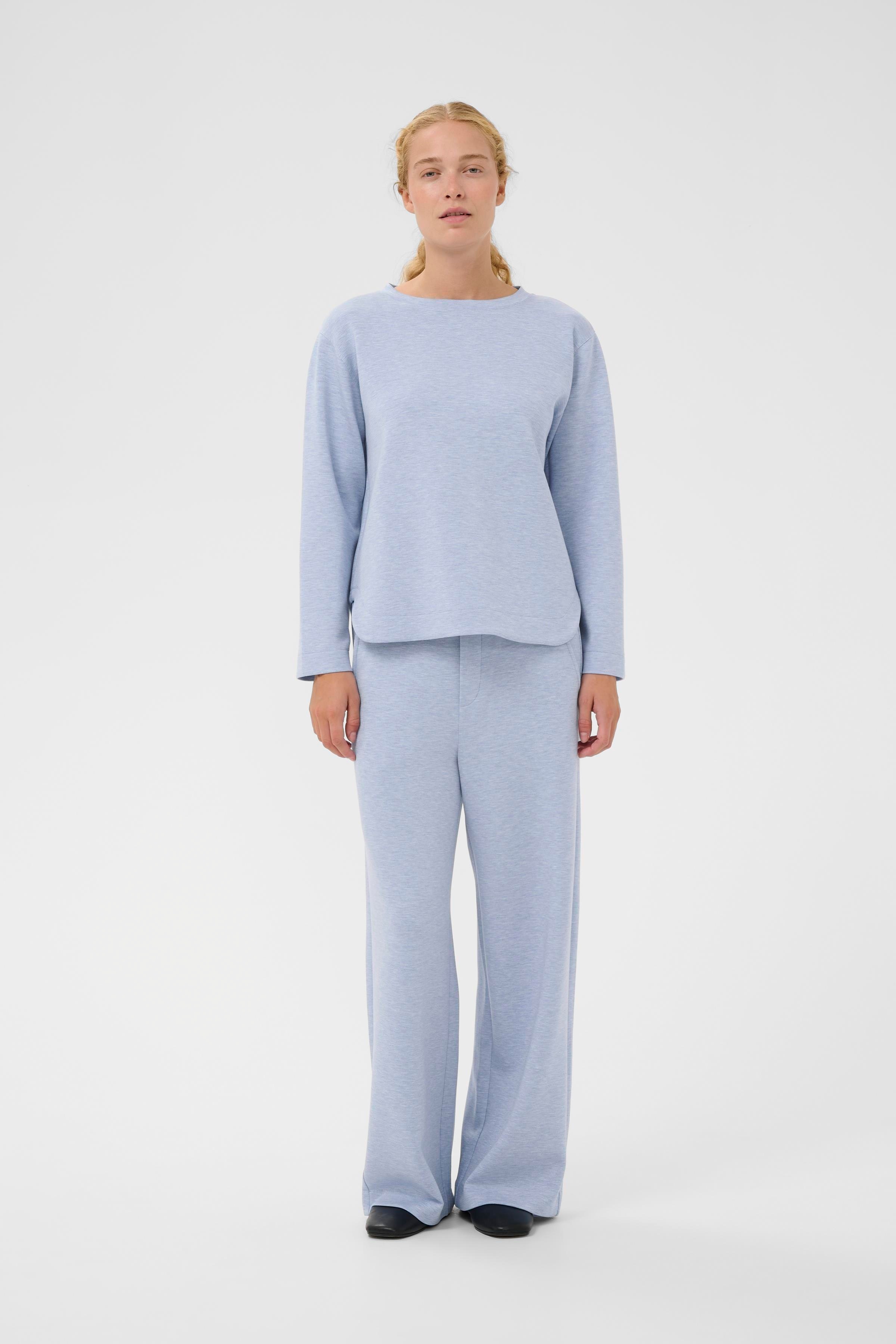 GincentIW Melange Sweatshirt LOOKBOOK FRONT 30109922-1640221