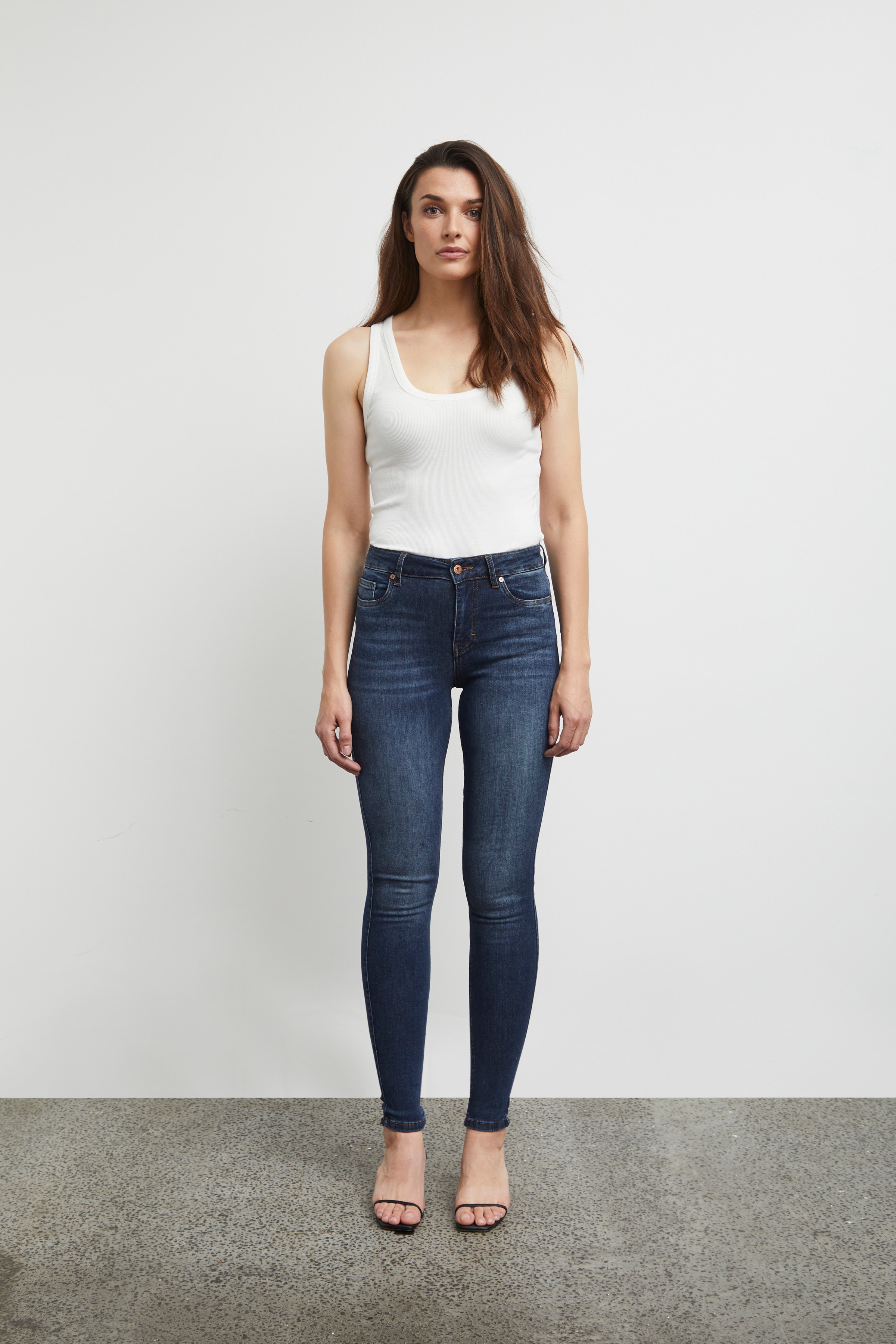 PZEMMELINA HW Jeans Skinny Leg LOCATION NONE 50207163-200002