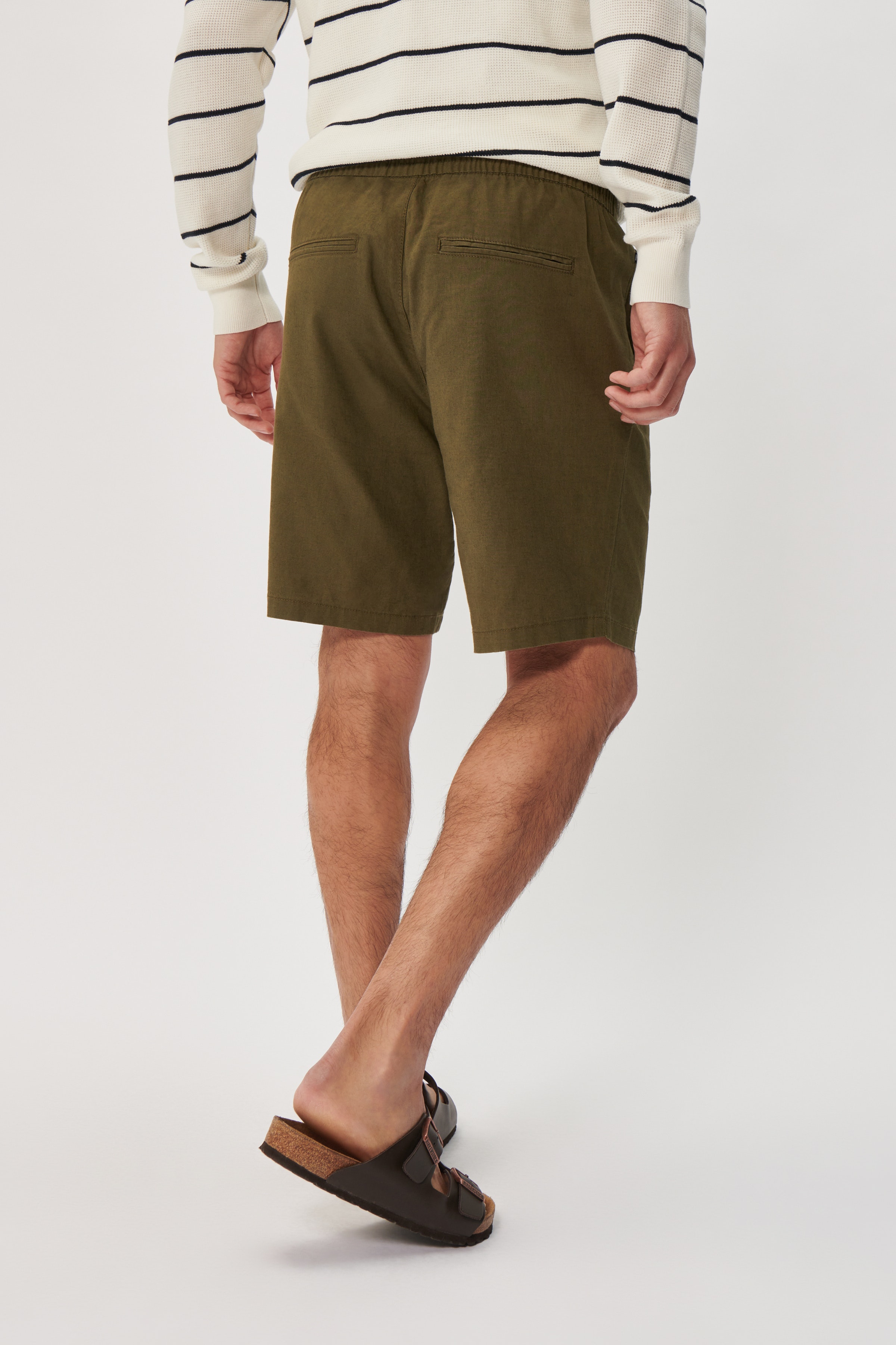 MAbarton linen shorts LOOKBOOK BACK 30206032-190515