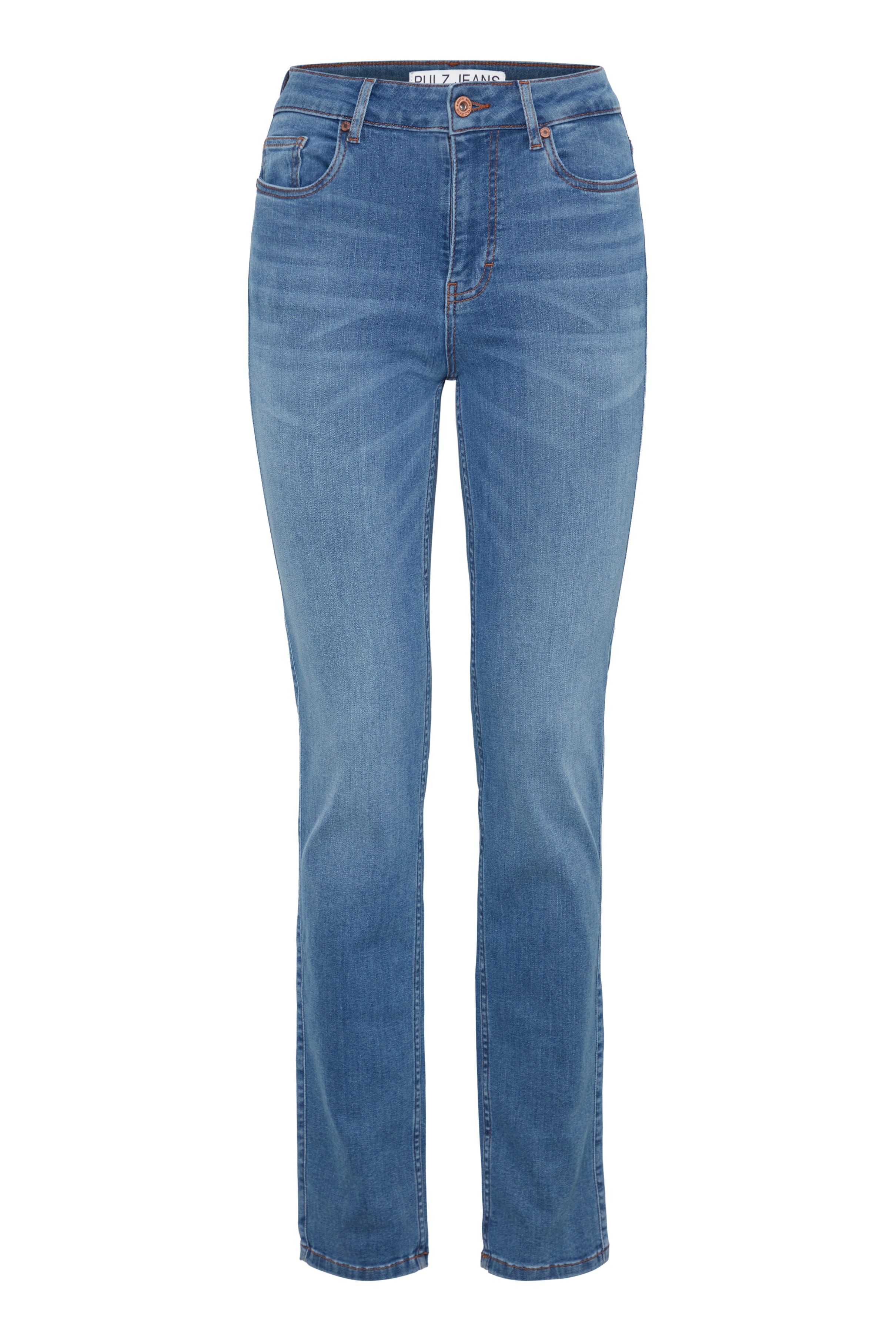 PZEMMA HW Jeans medium straight PACK FRONT 50206336-200002