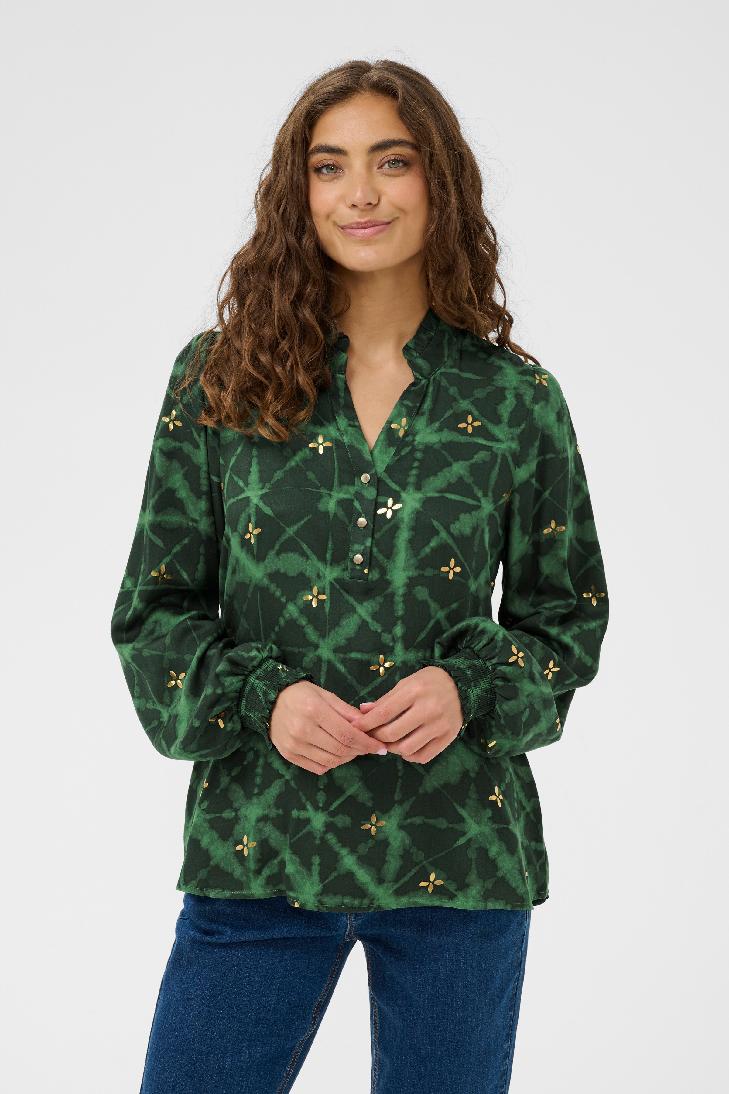 CUmingo Bluse LOOKBOOK FRONT 50111885-109081